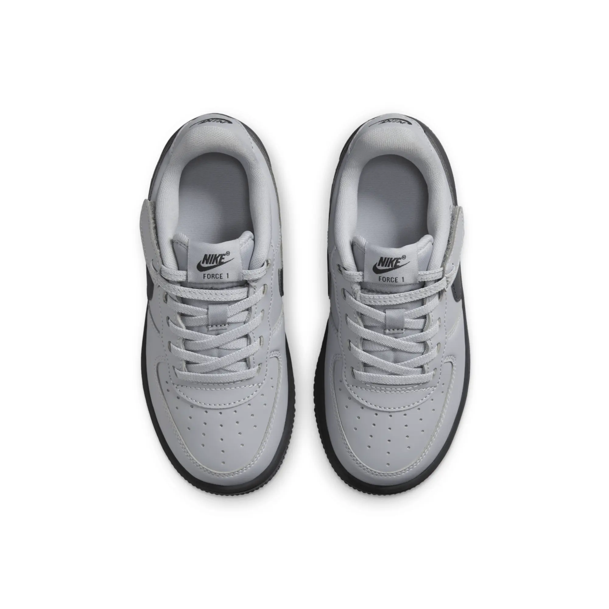 Nike grey air force 1 low easy on Boys Junior trainers