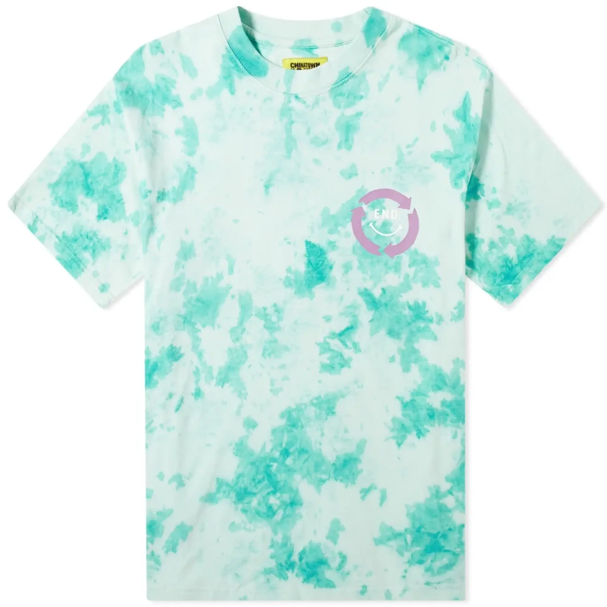 END. x Chinatown MARKET Men's Waste Management T-Shirt Green