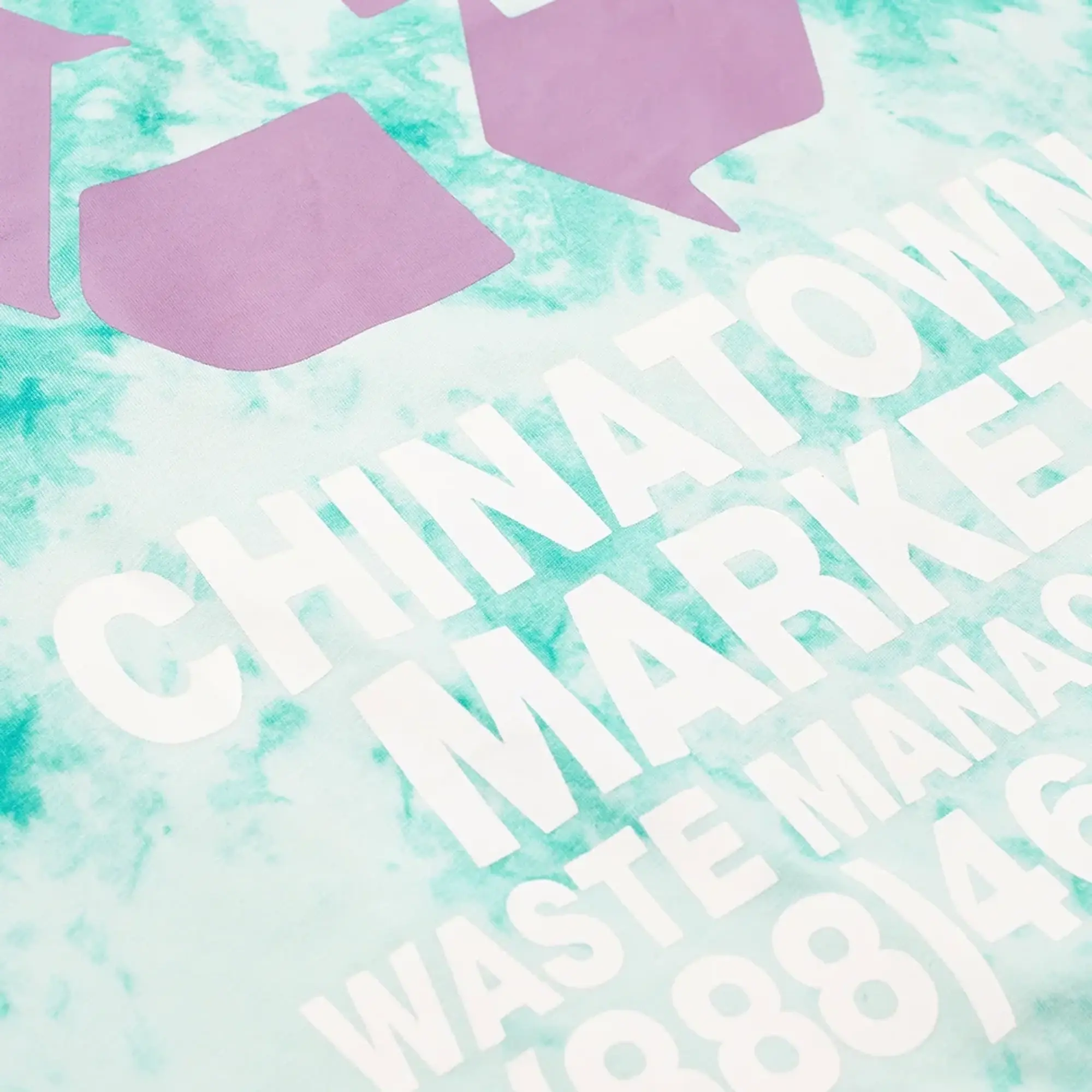END. x Chinatown MARKET Men's Waste Management T-Shirt Green