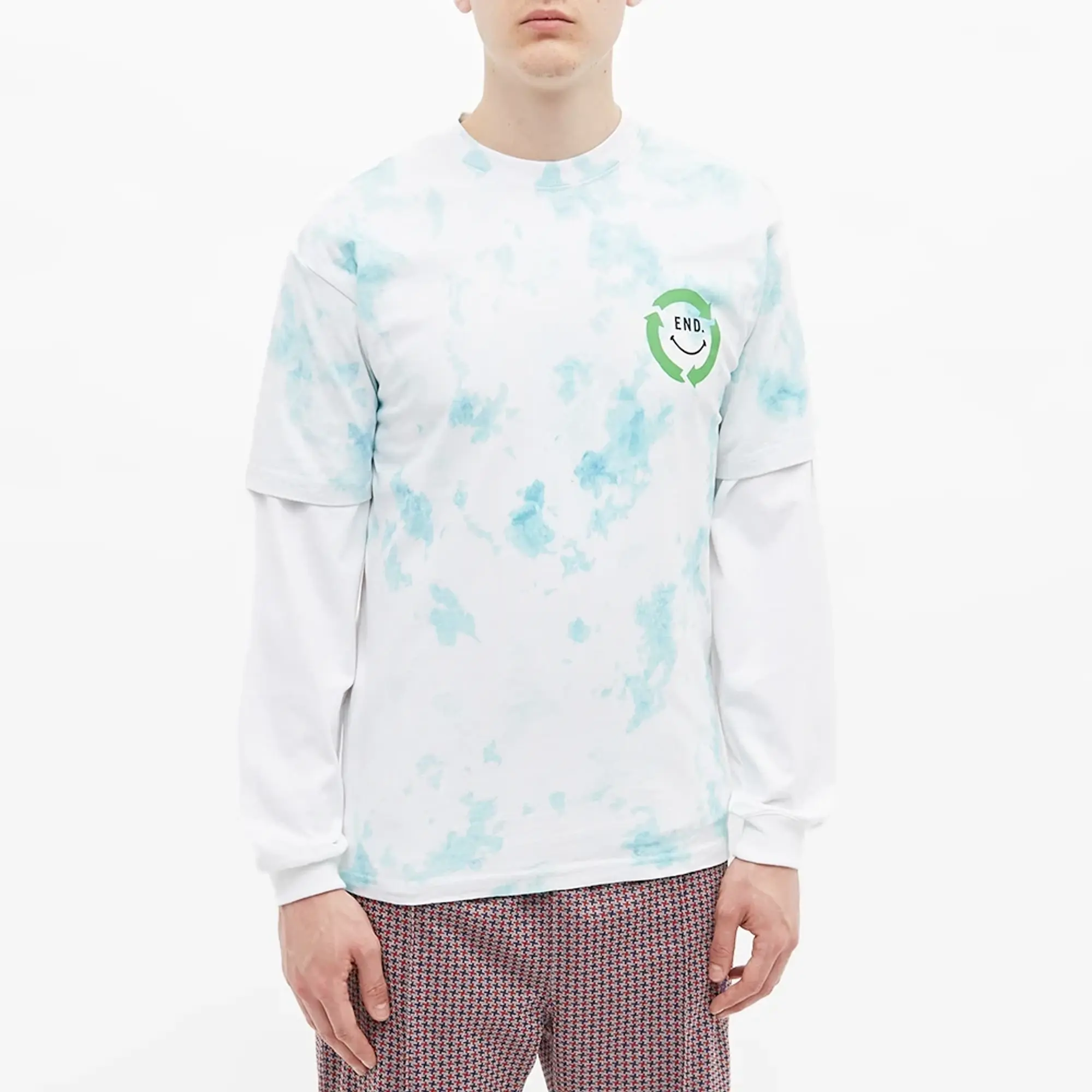 END. x Chinatown MARKET Men's Waste Management T-Shirt White