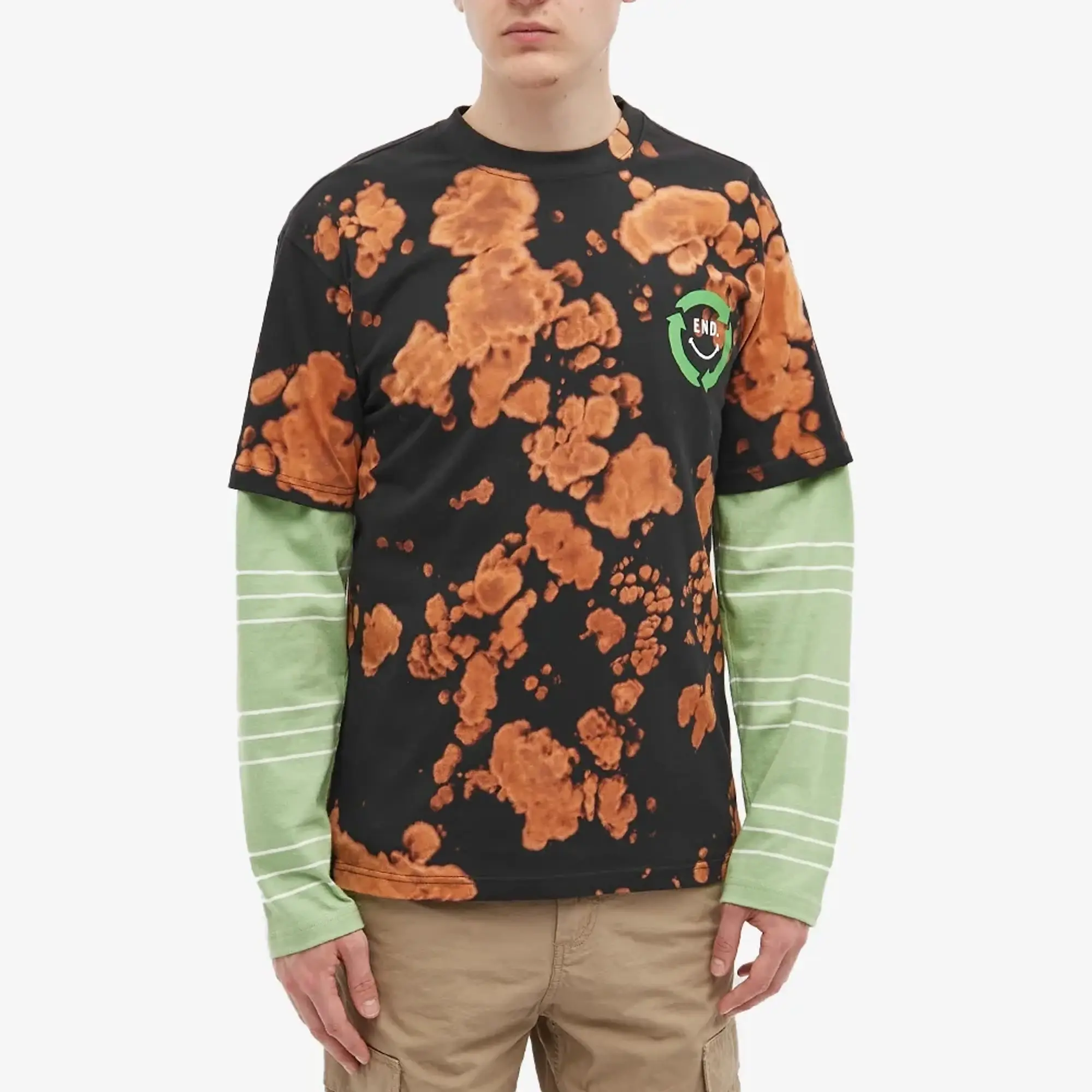 END. x Chinatown MARKET Men's Waste Management T-Shirt Black