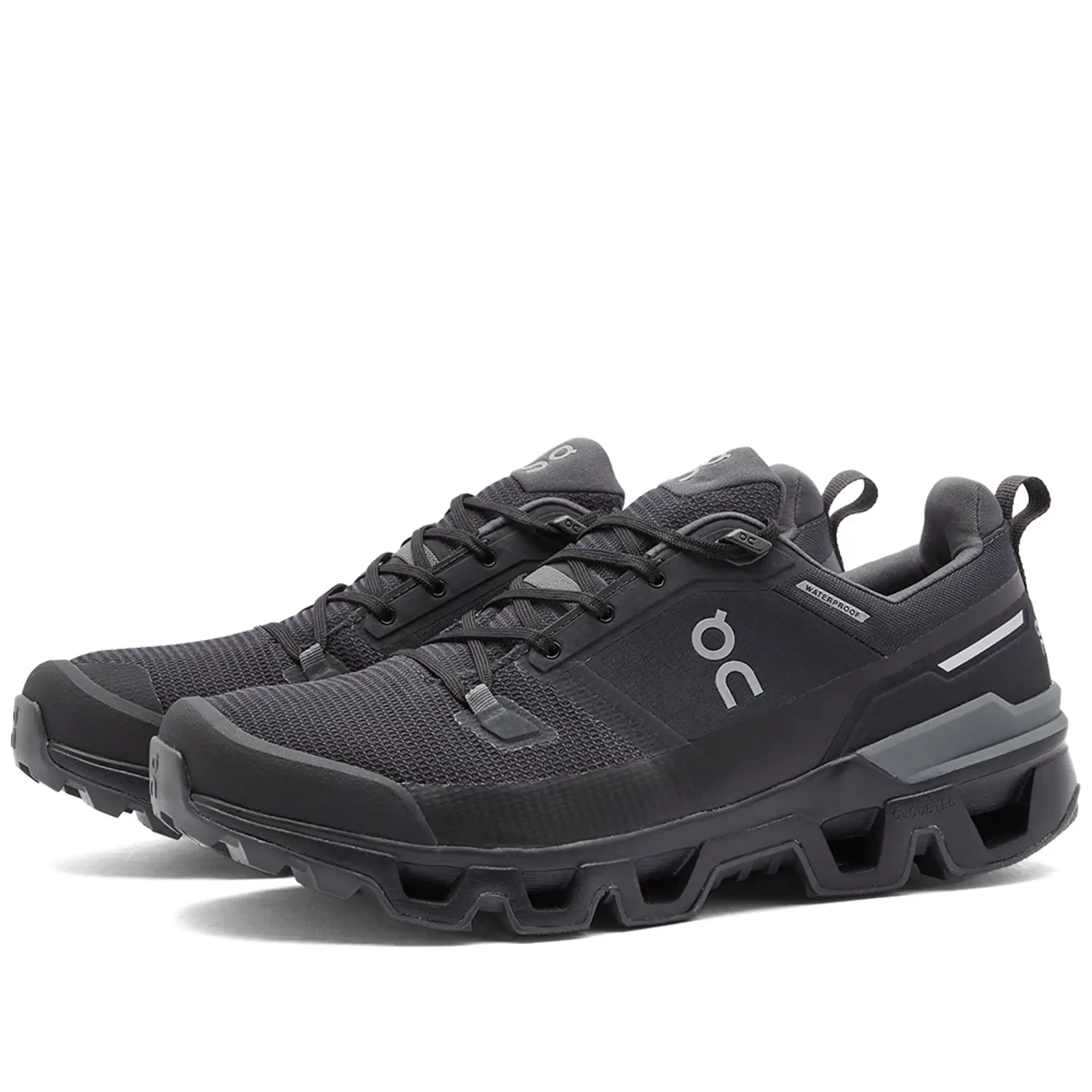 ON Men's Running Cloudwander Waterproof Black/Eclipse