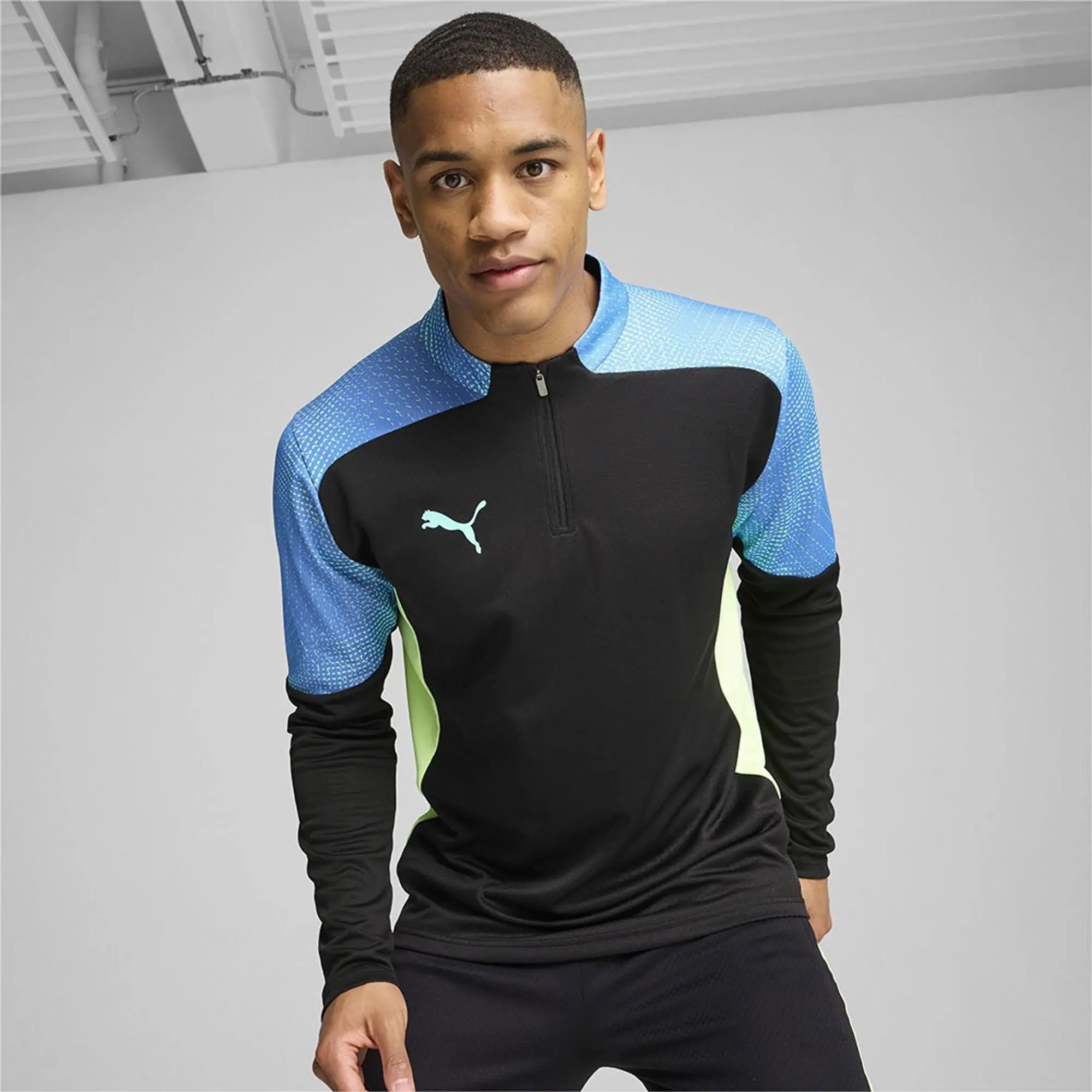 Puma Individual Final 1 4 Zip Shirt