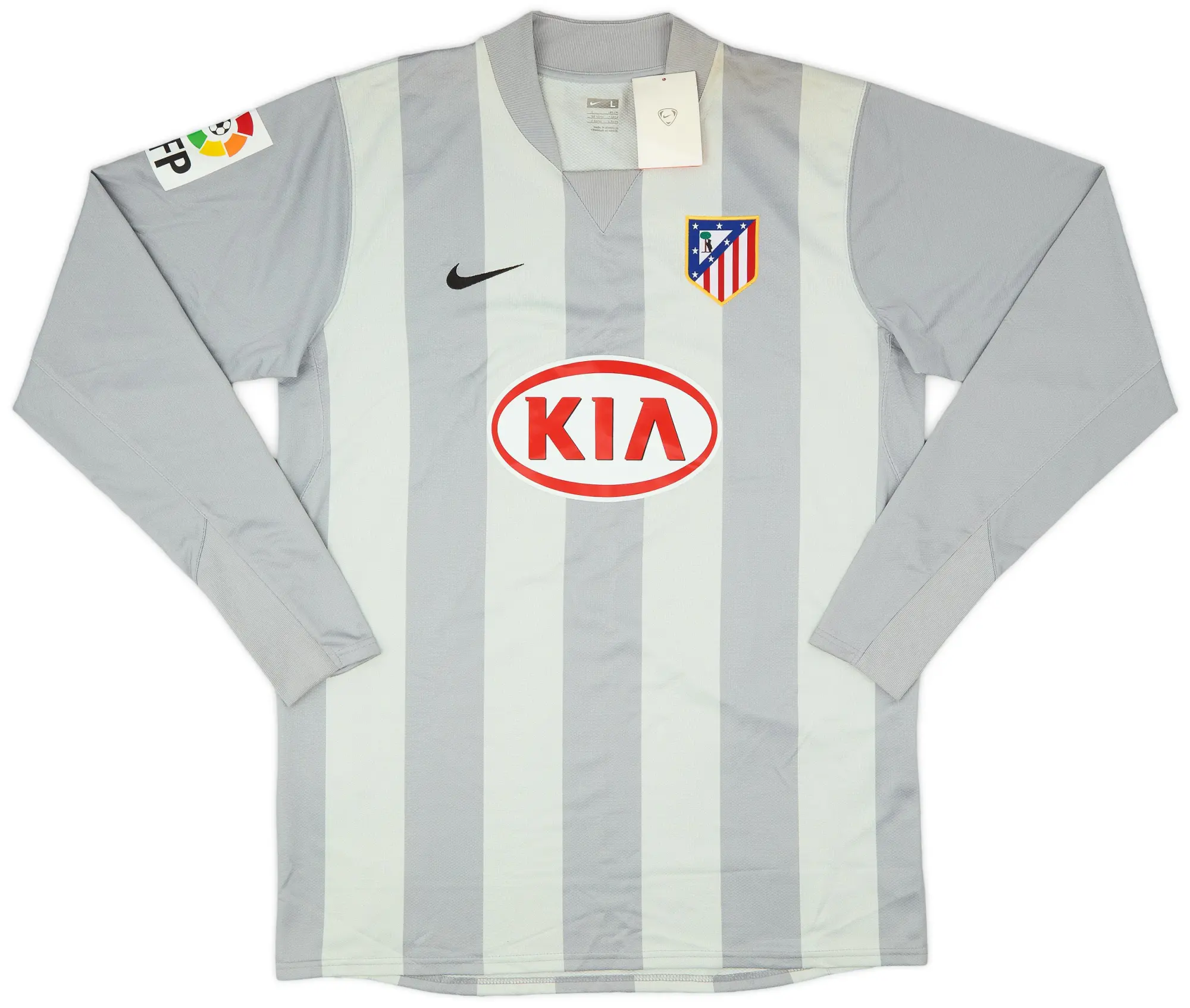 Nike 2007-08 Atletico Madrid Player Issue GK Shirt (L)