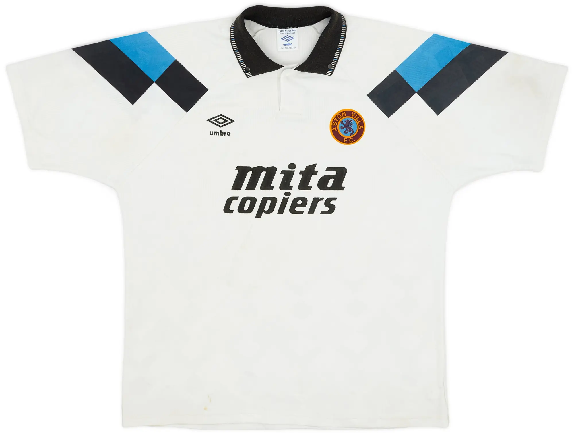 Umbro 1990-92 Aston Villa Away Shirt - 6/10 - (XL)