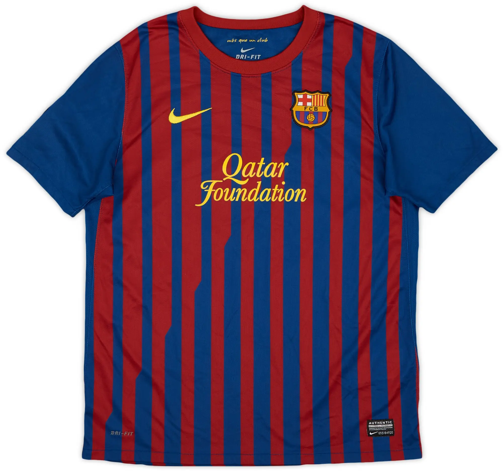 Nike 2011-12 Barcelona Home Shirt - 8/10 - (XL.Boys)