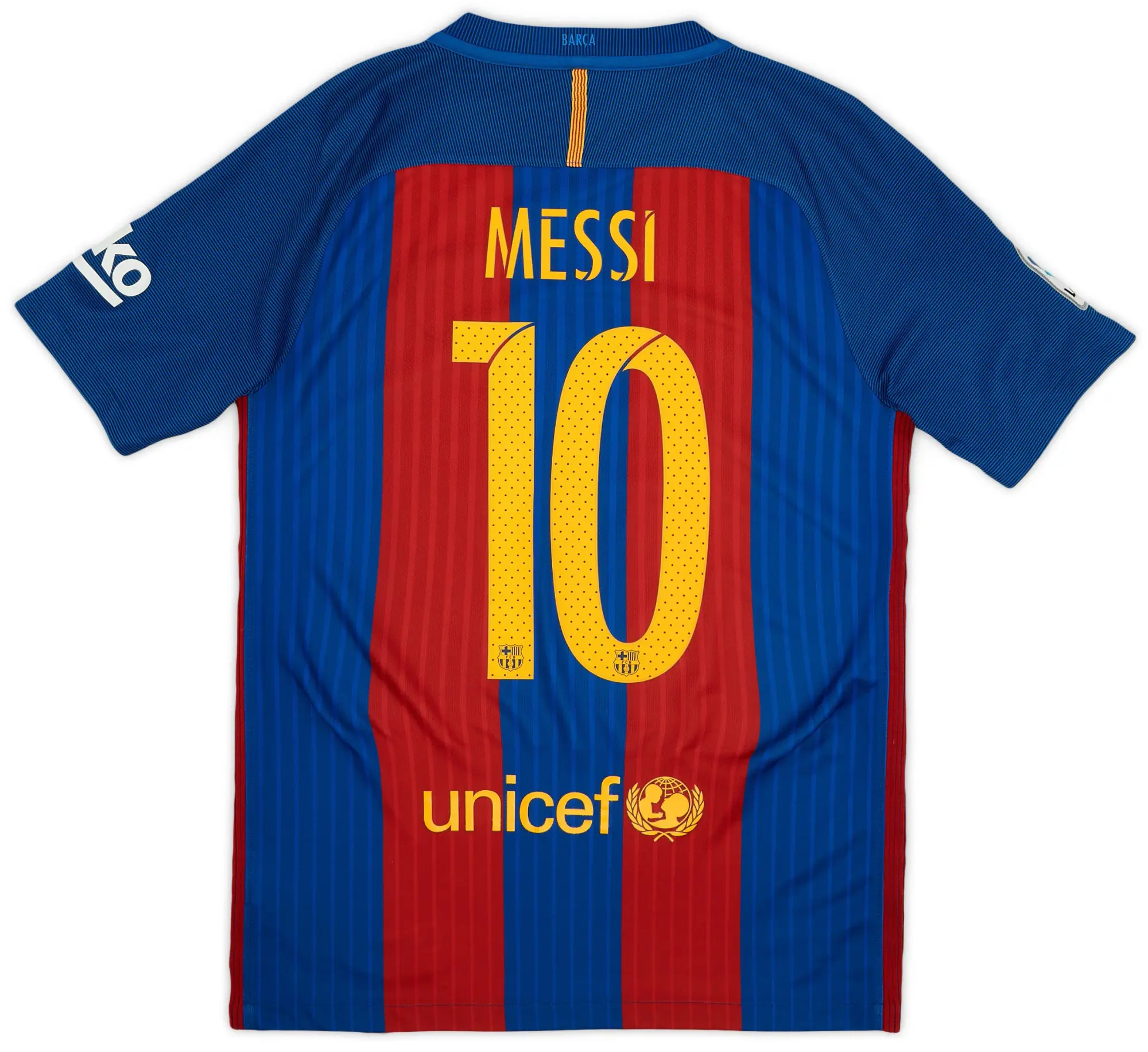 Nike 2016-17 Barcelona Home Shirt Messi #10 - 8/10 - (S)