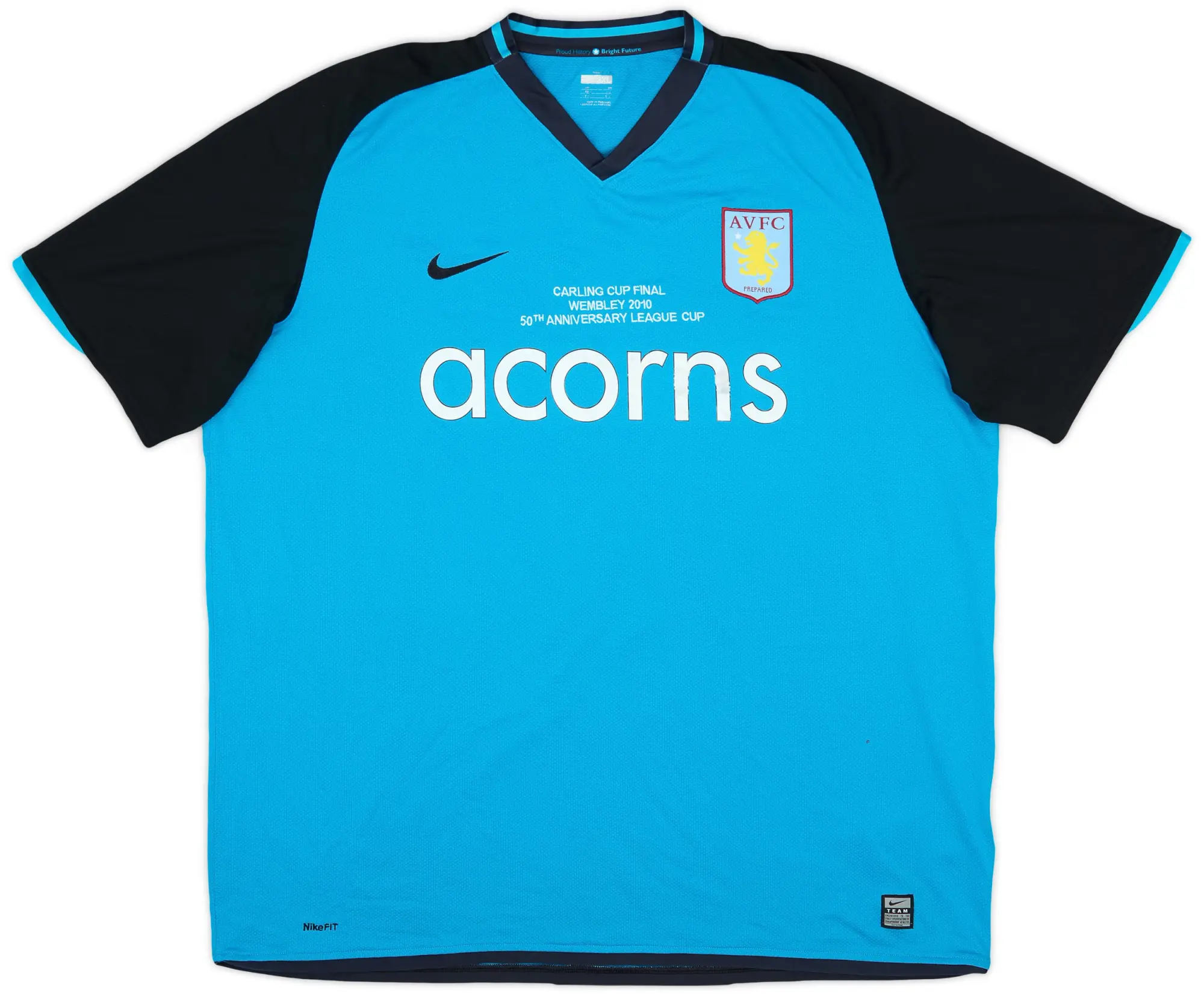 Nike 2008-09 Aston Villa Carling Cup Final Away Shirt - 5/10 - (3XL)