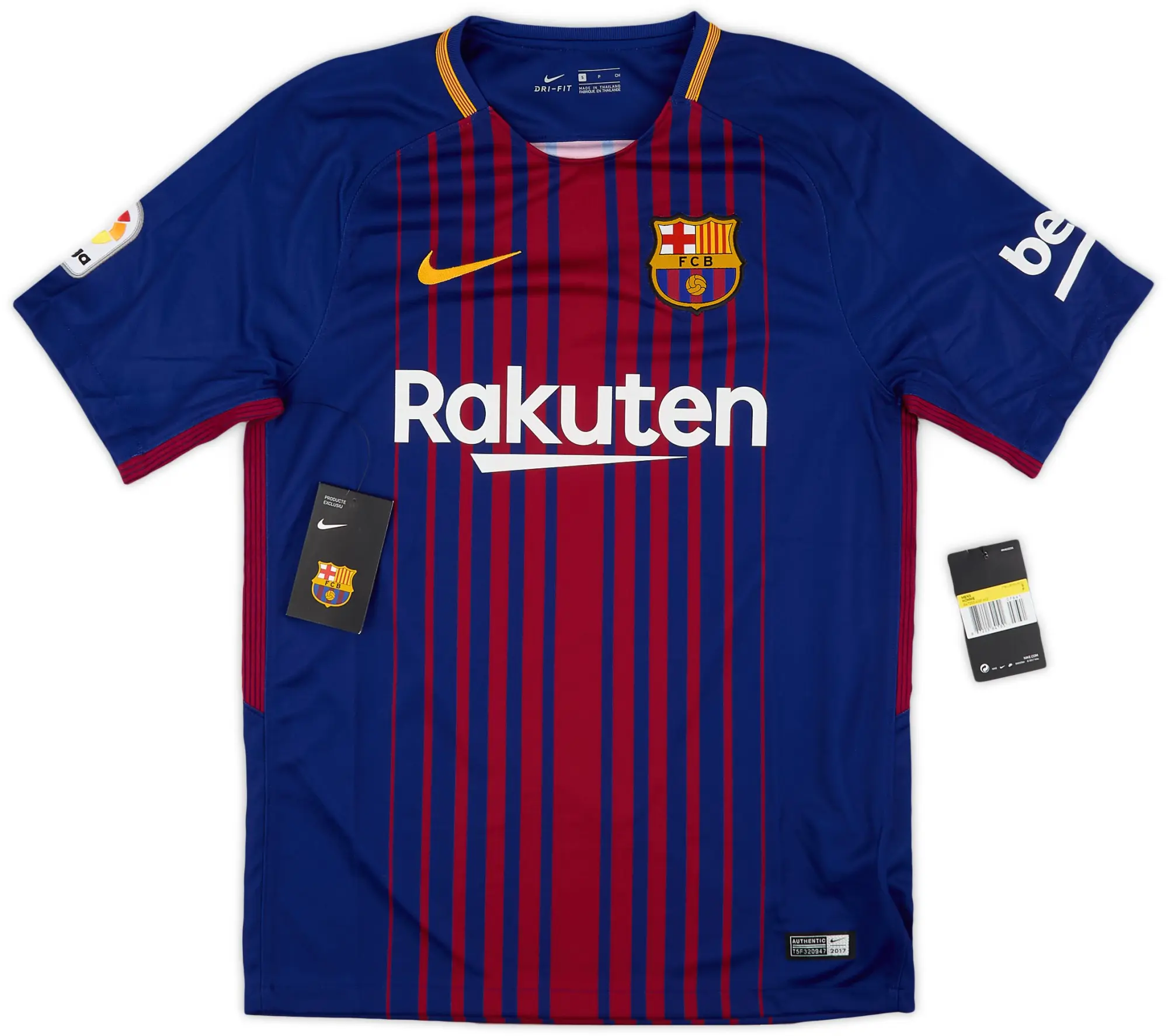 Nike 2017-18 Barcelona Home Shirt Messi #10 (S)
