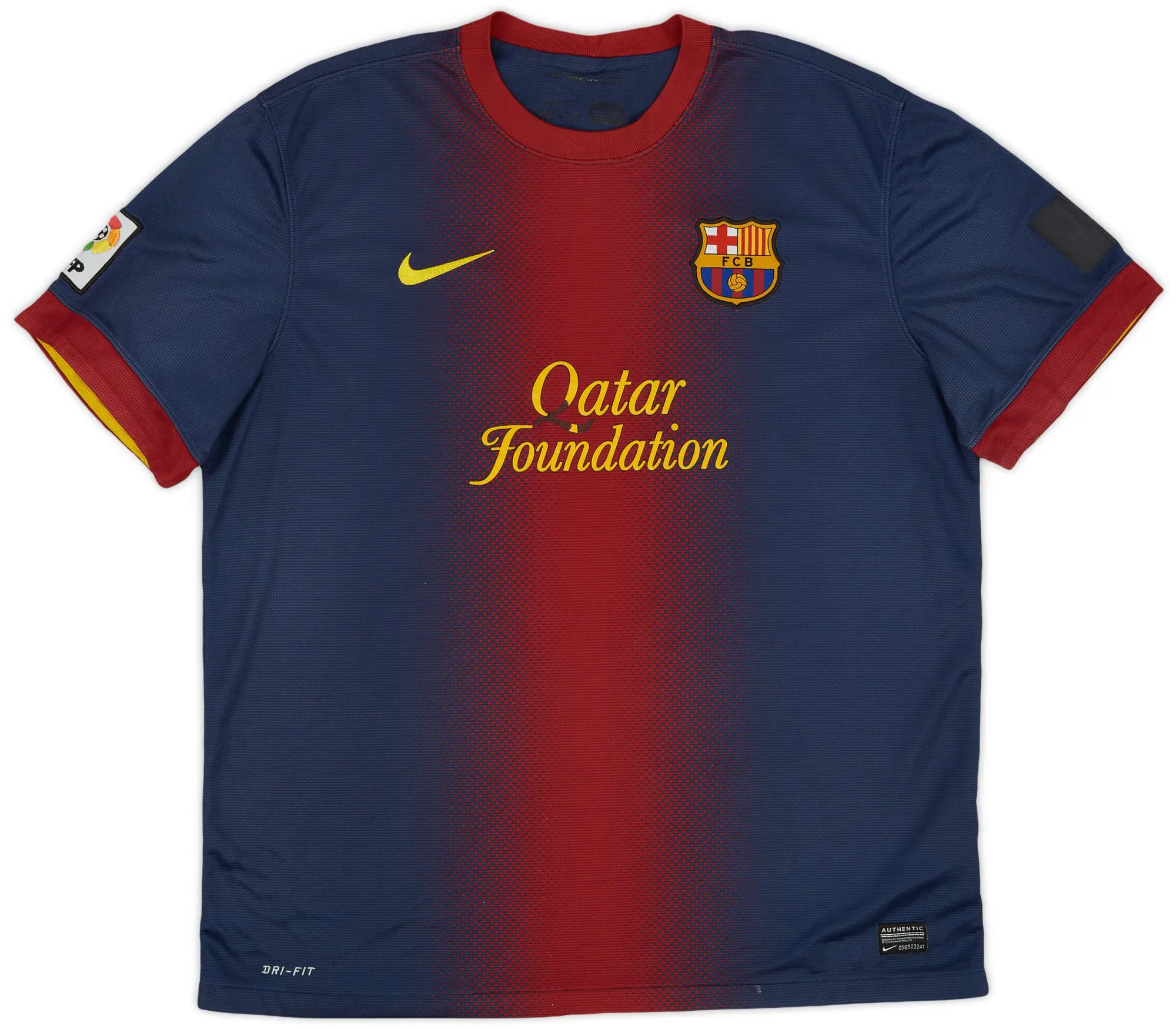 Nike 2012-13 Barcelona Home Shirt - 5/10 - (XL)