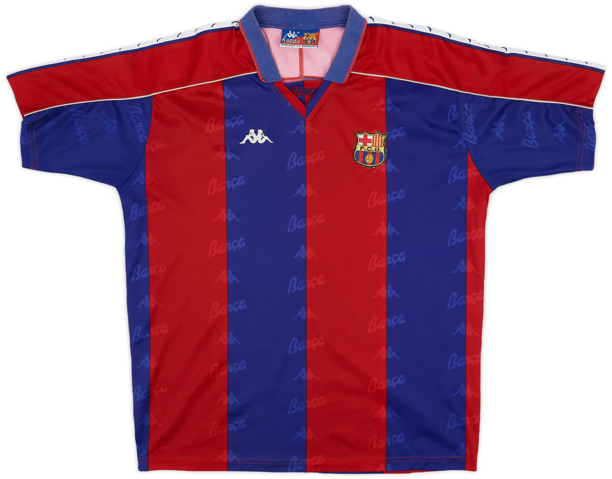 Kappa 1992-95 Barcelona Home Shirt - 8/10 - (XL)