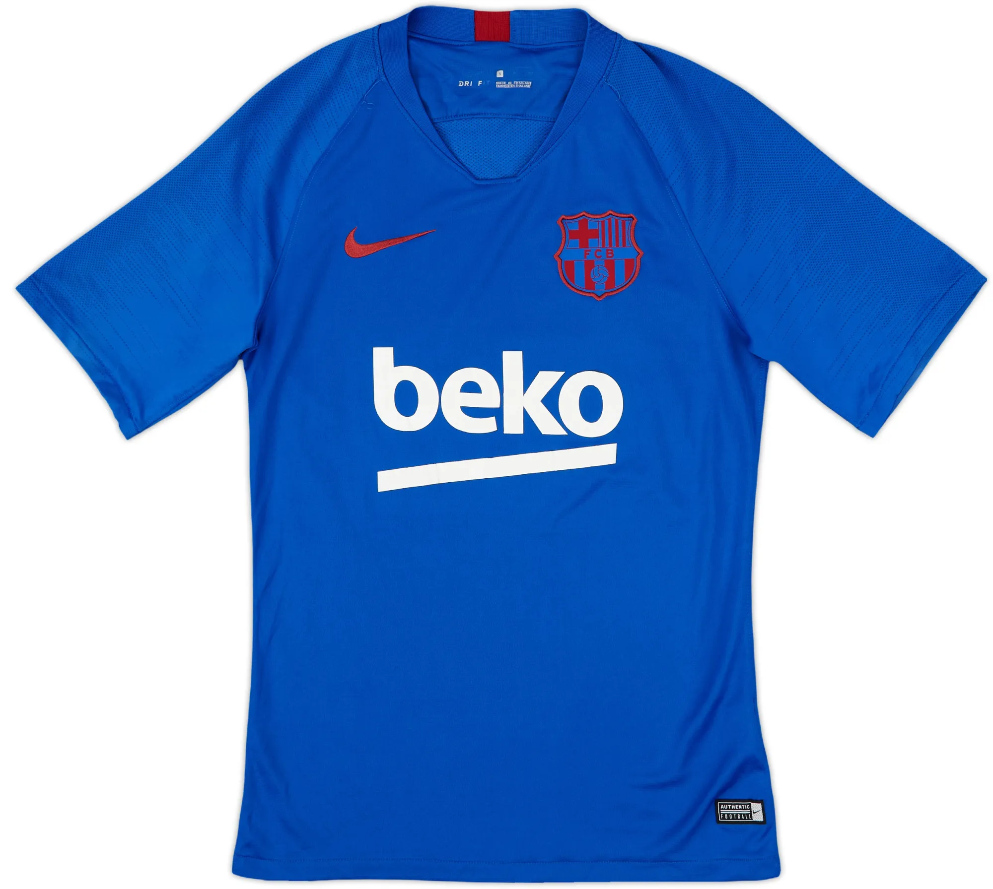 Nike Barcelona Boys SS Home Shirt 2019/20