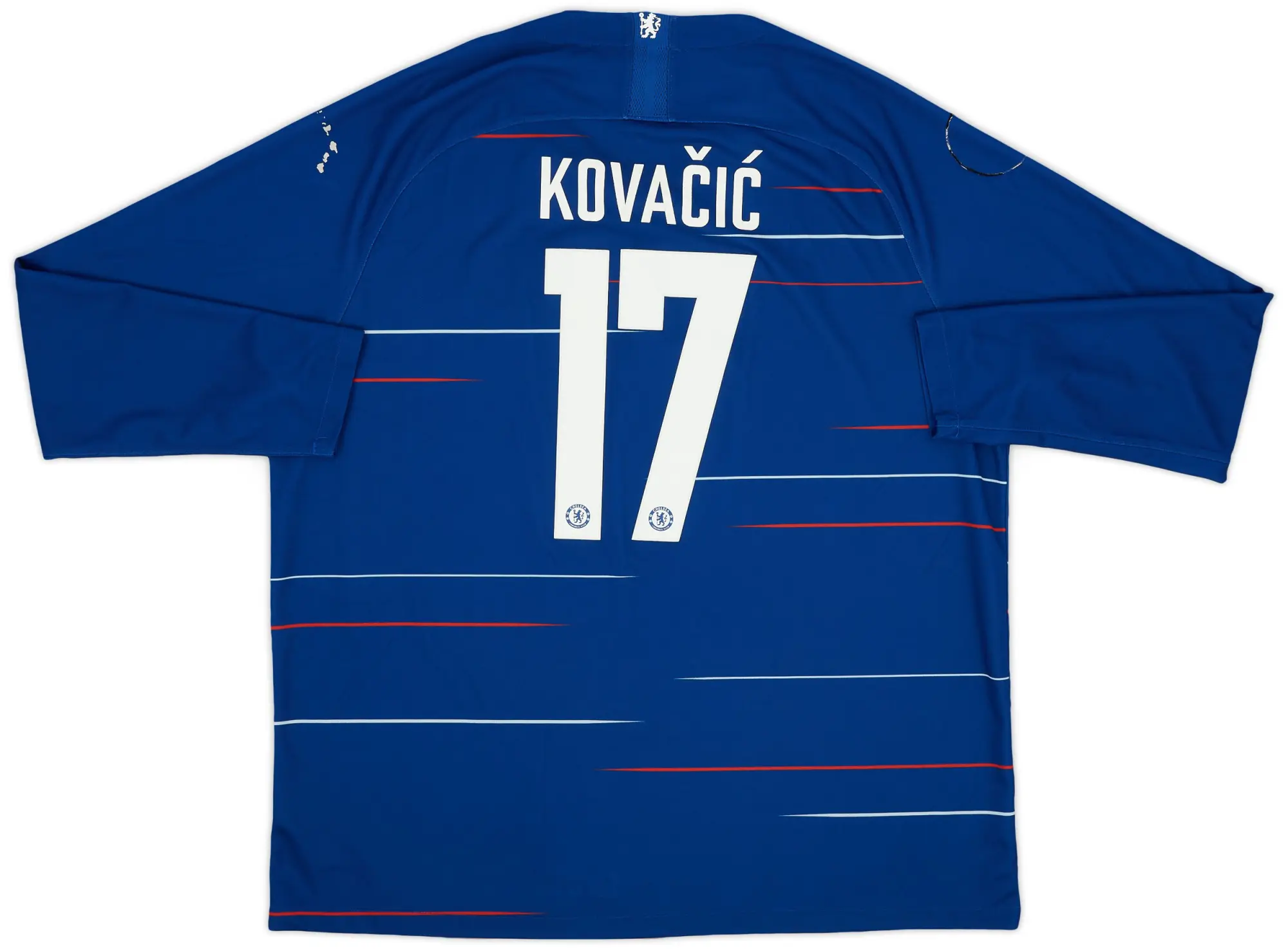 Nike 2018-19 Chelsea Home L/S Shirt Kovacic #17 - 7/10 - (XXL)