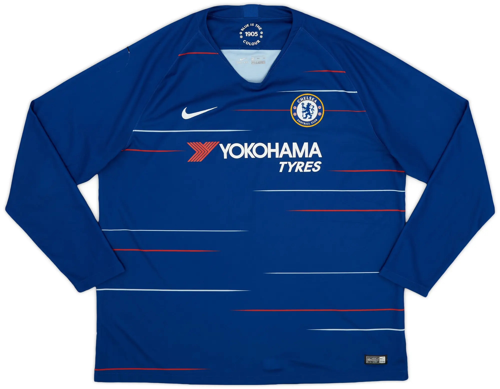 Nike 2018-19 Chelsea Home L/S Shirt Kovacic #17 - 7/10 - (XXL)
