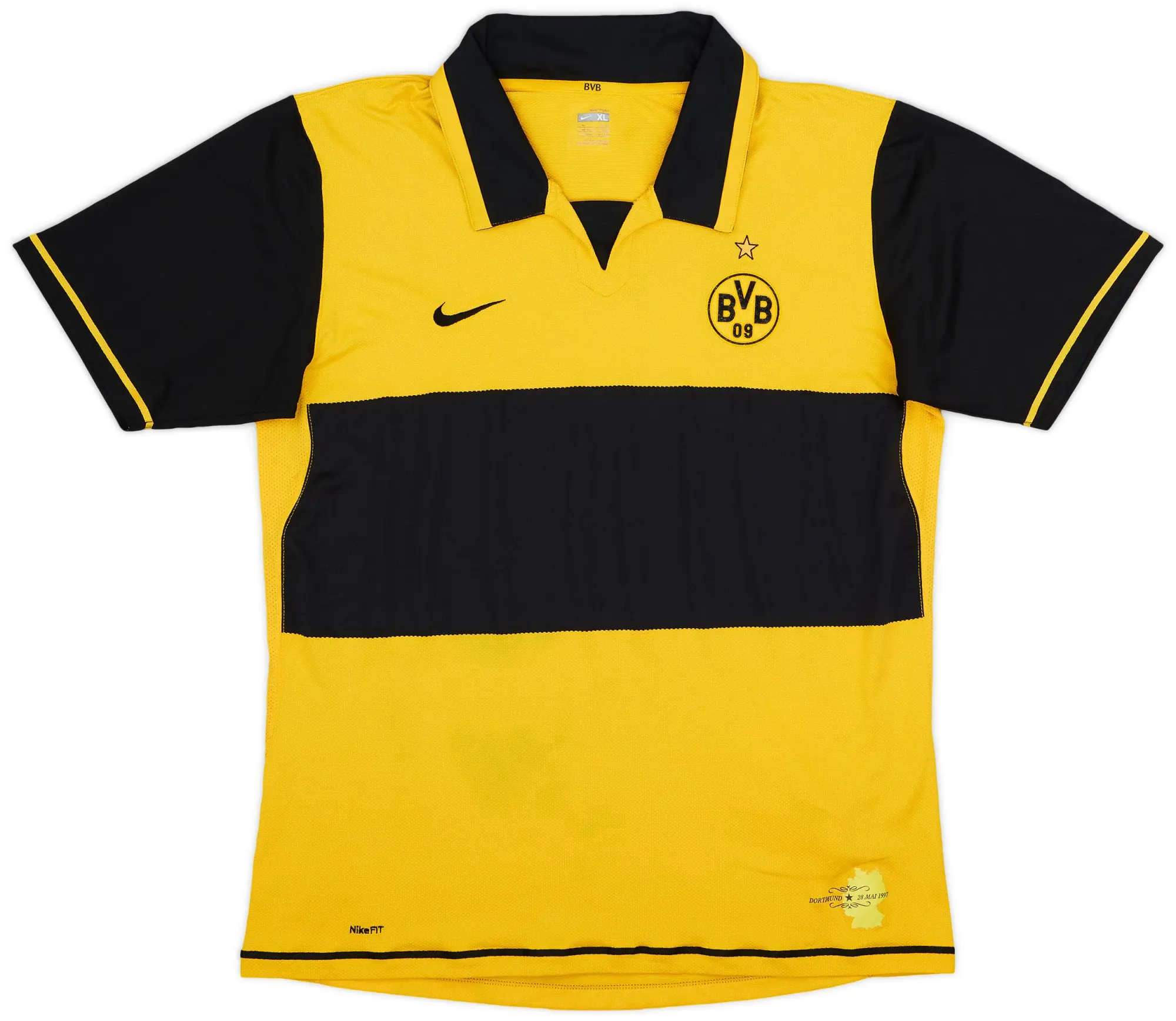 Nike Borussia Dortmund Mens SS Home Shirt 2007/08