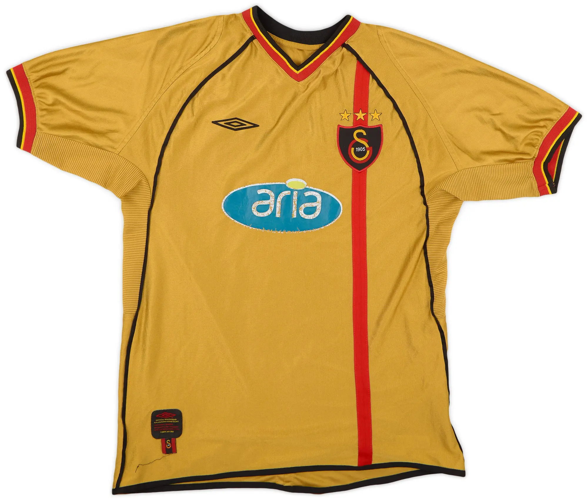 Umbro 2002-03 Galatasaray Fourth Shirt - 7/10 - (L)