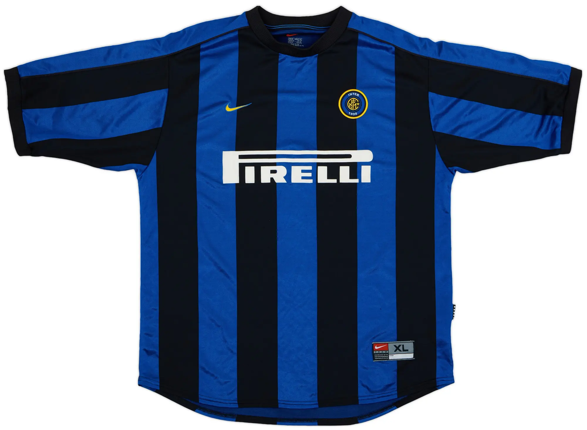 Nike 1999-00 Inter Milan Home Shirt Ronaldo #9 - 8/10 - (XXL)