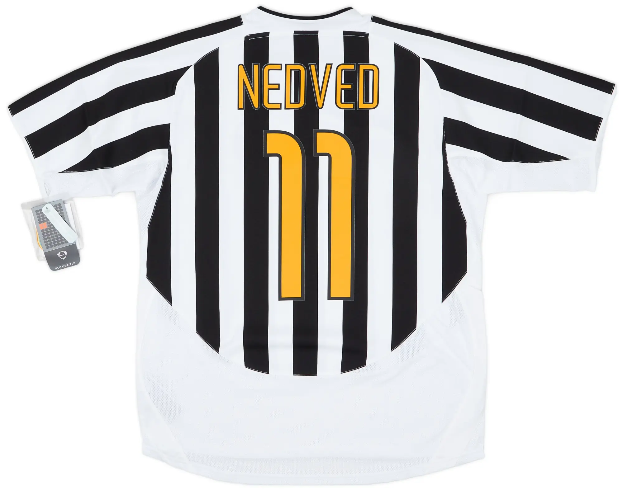 Nike 2003-04 Juventus Home Shirt Nedved #11 (XL)