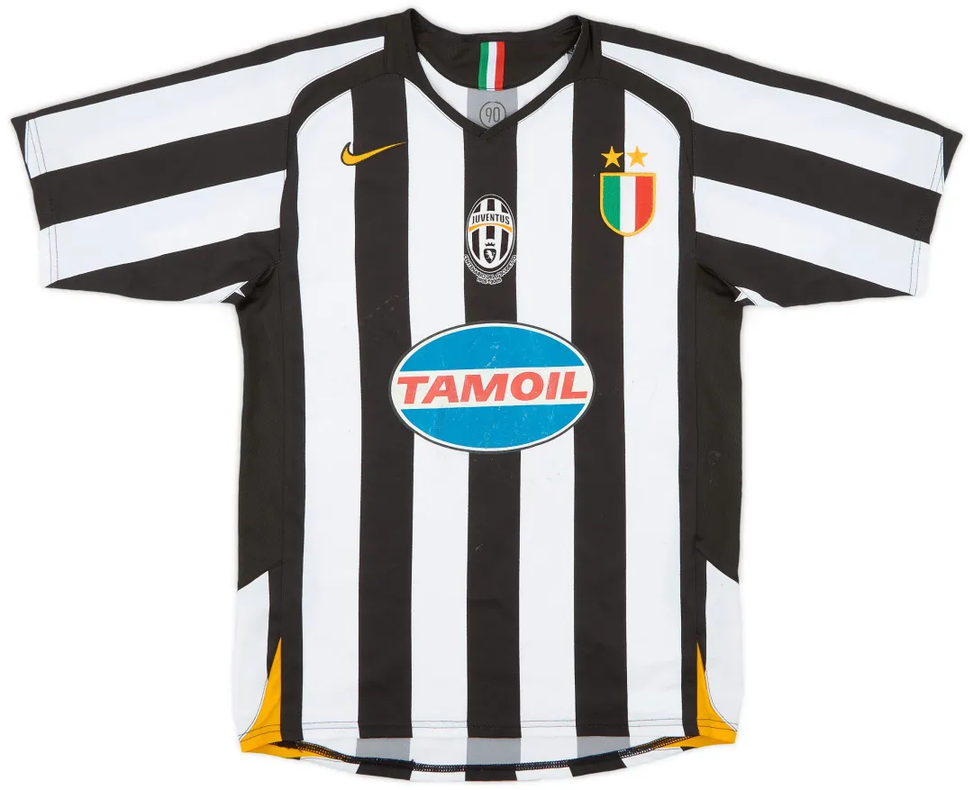 Nike Juventus Mens SS Home Shirt 2005/06 | JUVH05-622 | FOOTY.COM