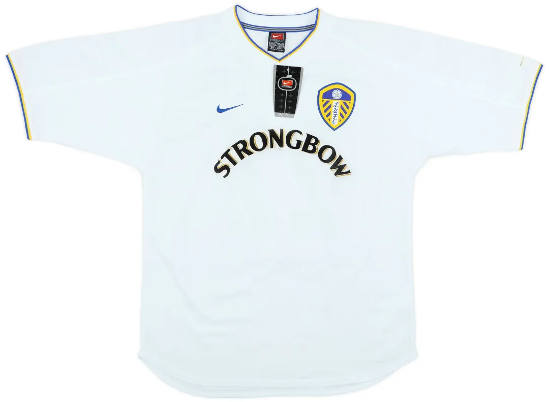Nike Leeds United Mens SS Home Shirt 2000/02 | LEEH00-979 | FOOTY.COM