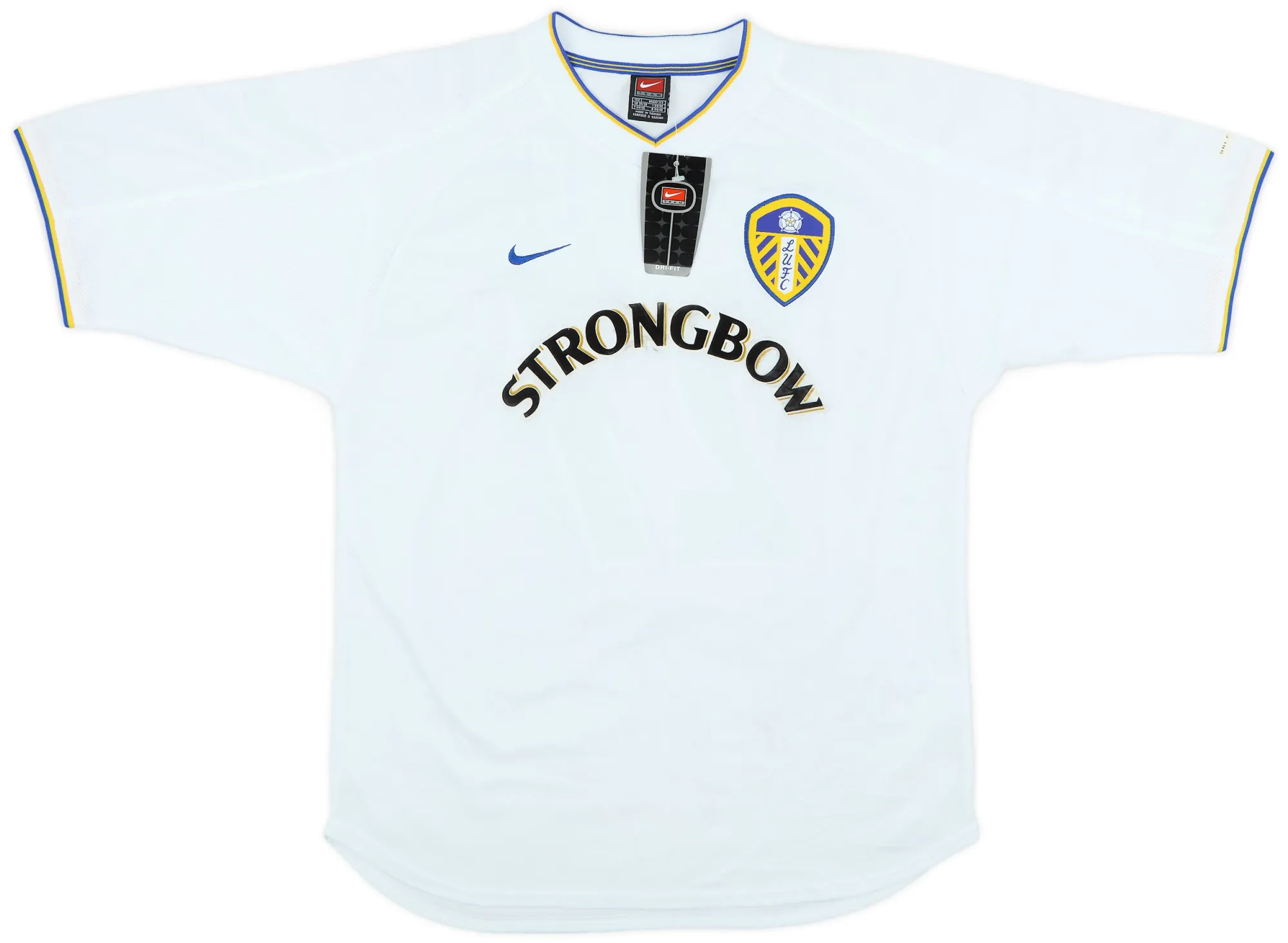 Nike Leeds United Mens SS Home Shirt 2000/02 | LEEH00-979 | FOOTY.COM