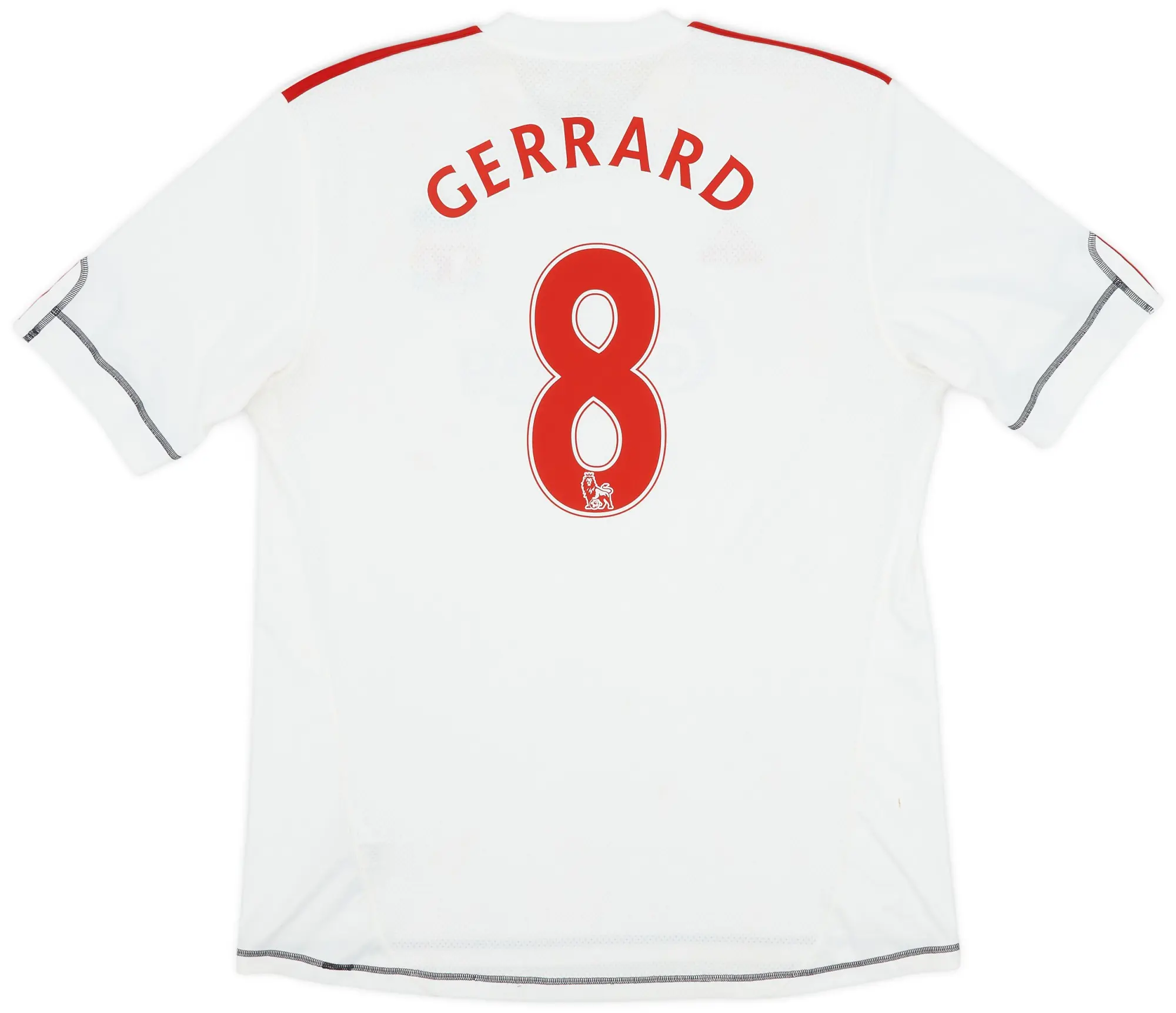 adidas 2009-10 Liverpool Third Shirt Gerrard #8 - 7/10 - (XXL)