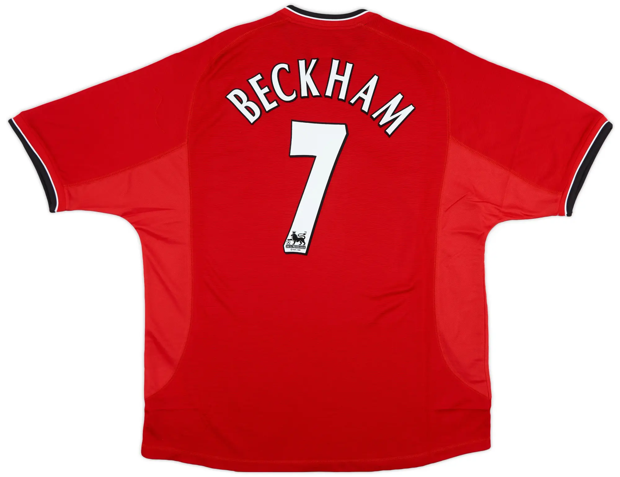 Umbro 2000-02 Manchester United Home Shirt Beckham #7 (XXL)