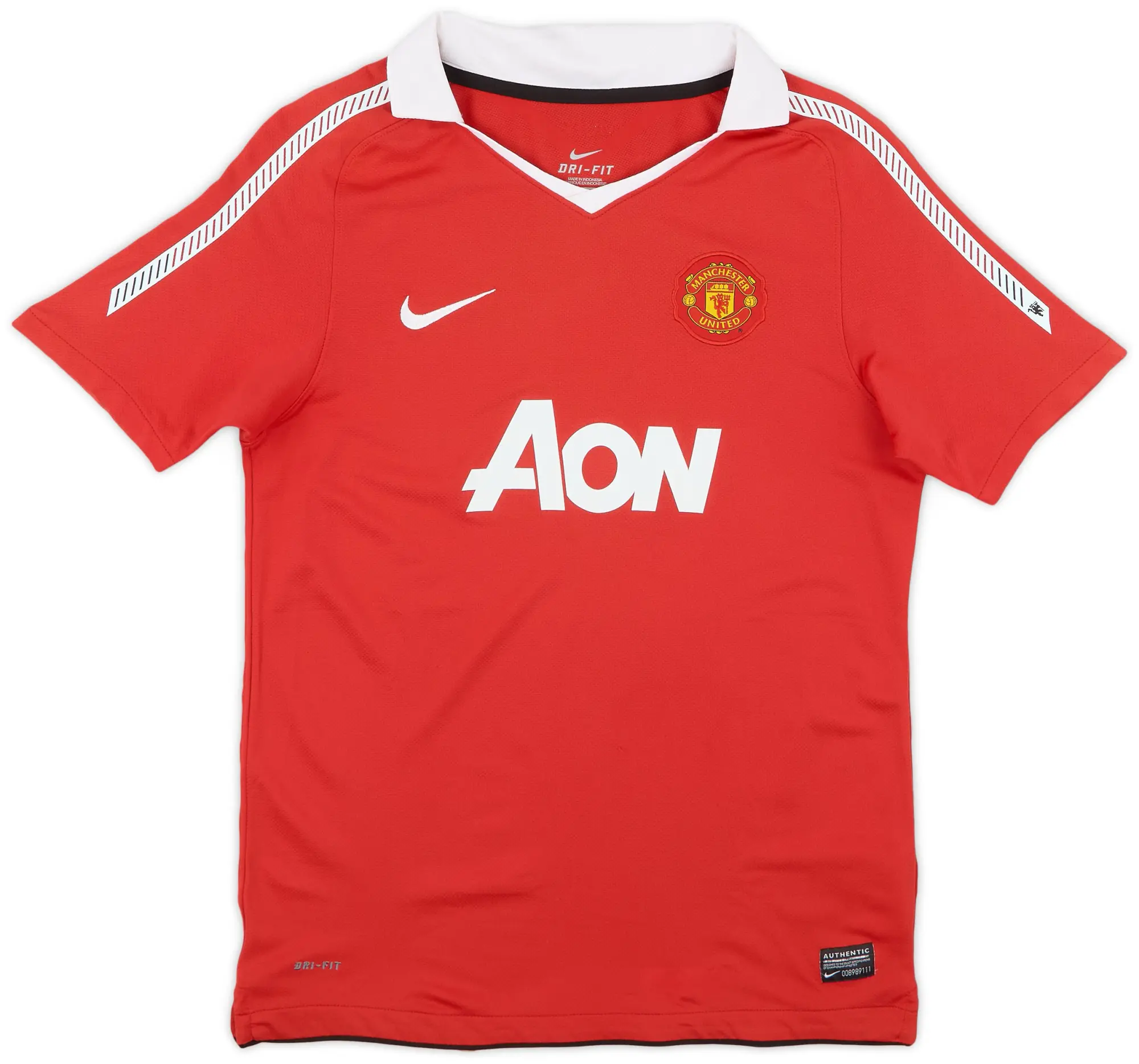 Nike 2010-11 Manchester United Home Shirt - 9/10 - (Women's L)