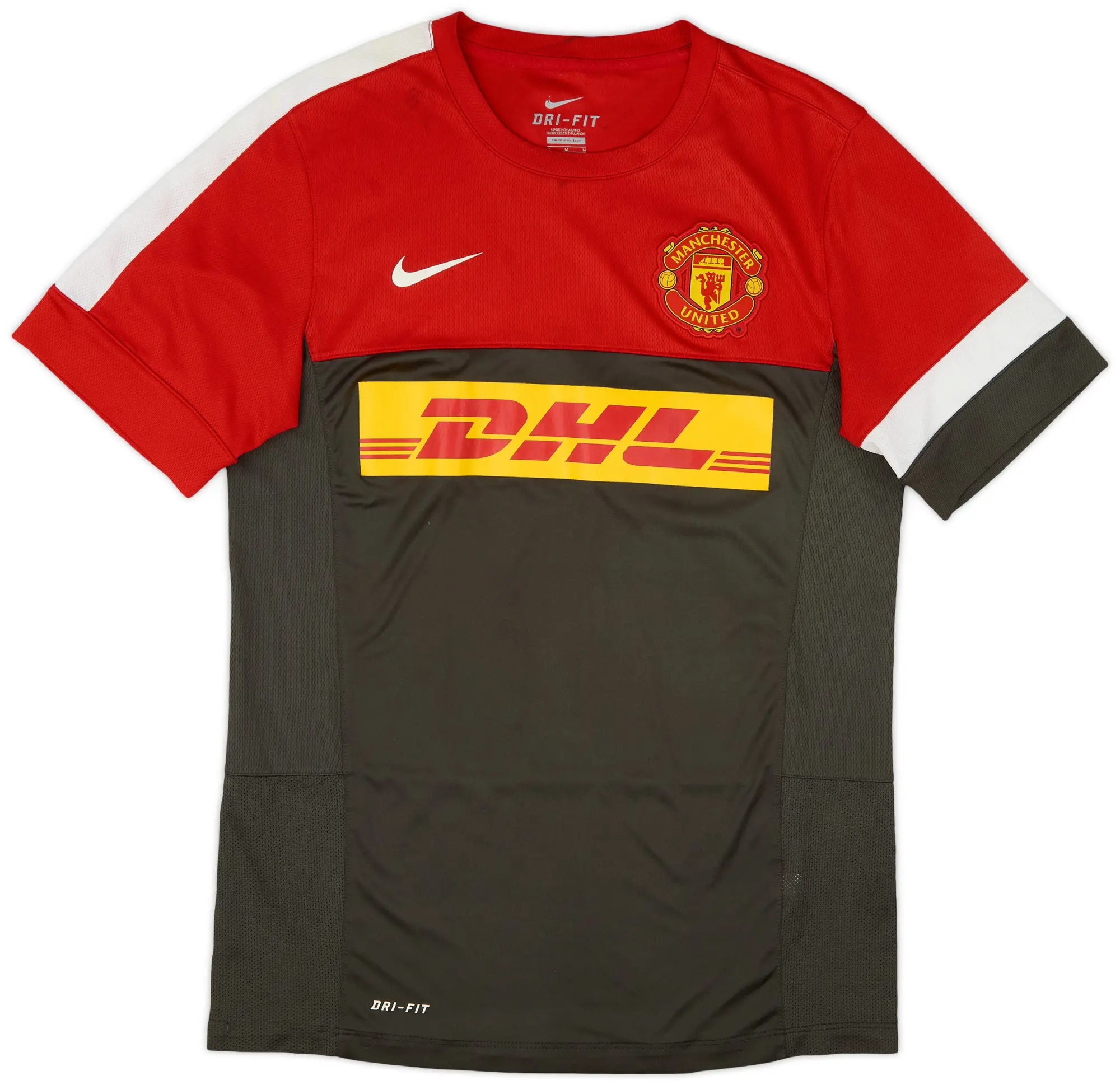 2012-13 Manchester United Player Issue Nike Training Shirt - 8/10 - (L)