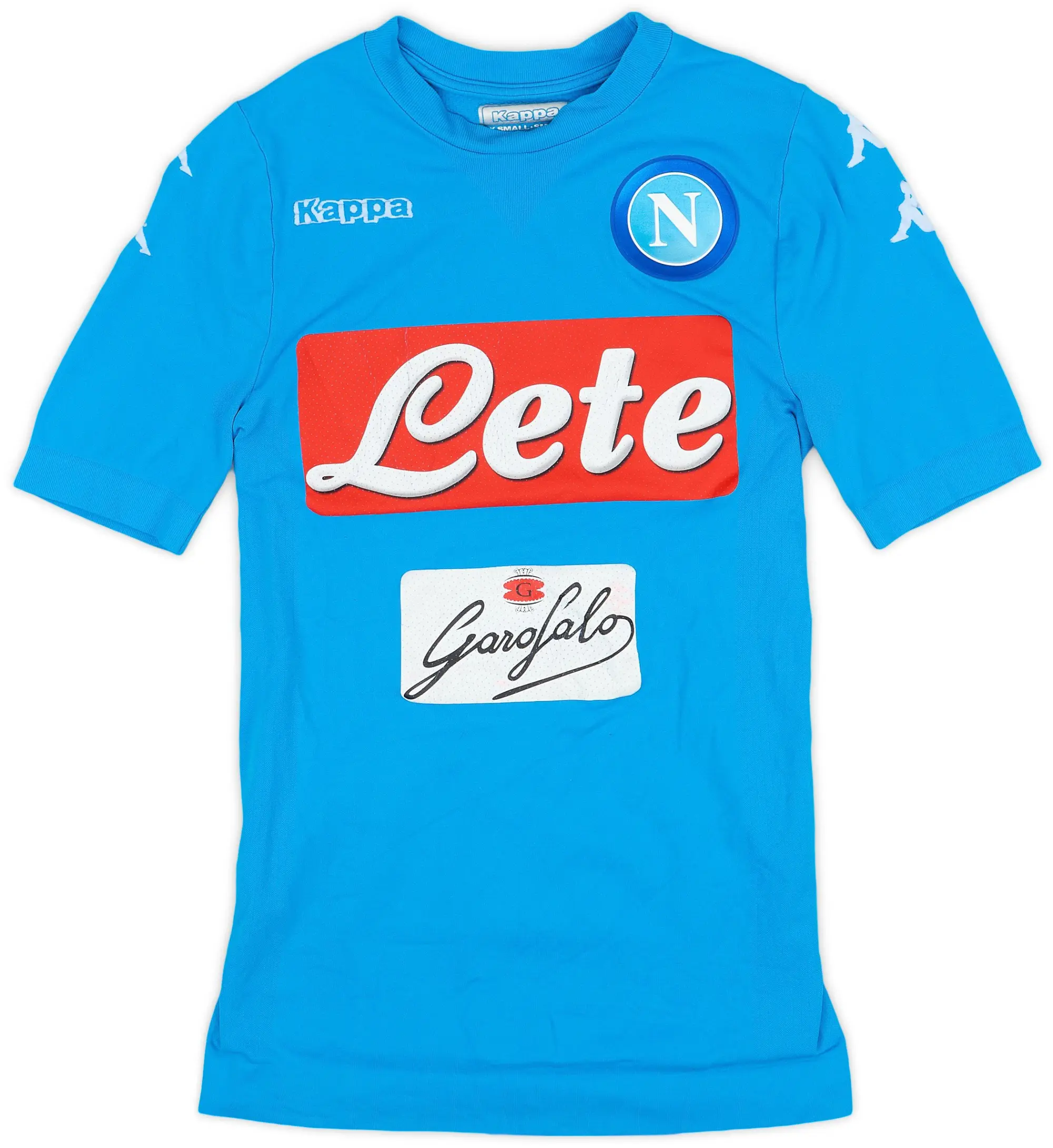 Kappa 2016-17 Napoli Home Shirt - 7/10 - (XS)