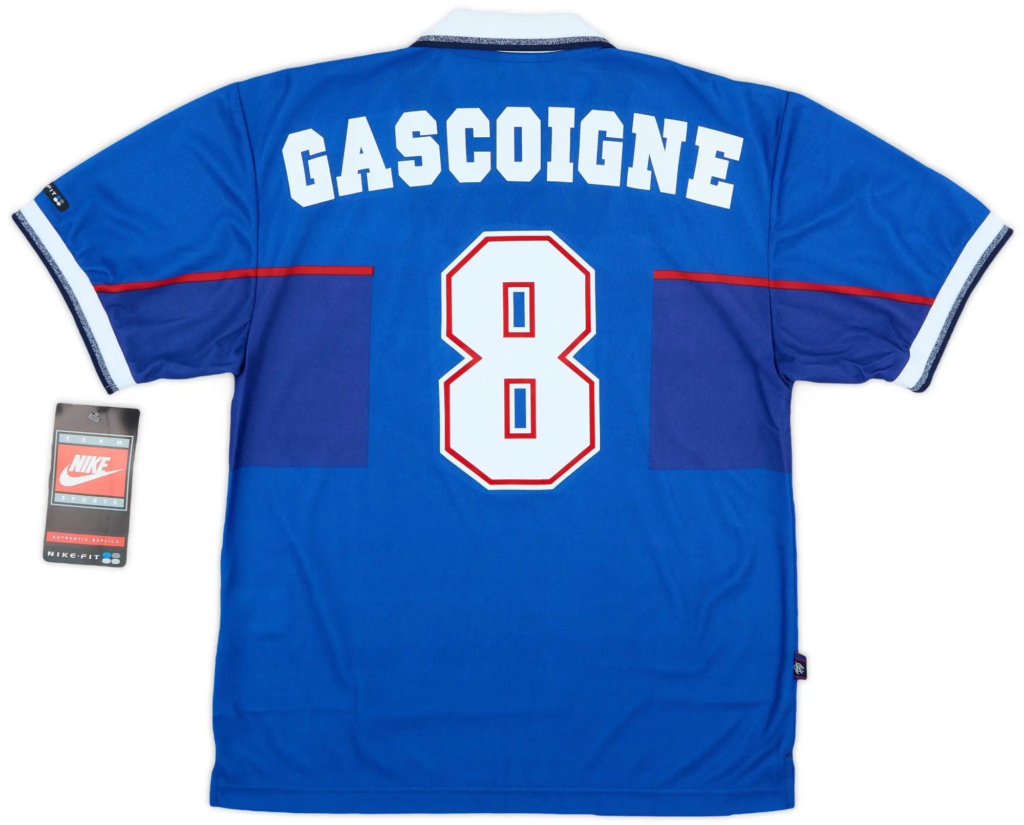 Nike Rangers Mens SS Home Shirt 1997/99