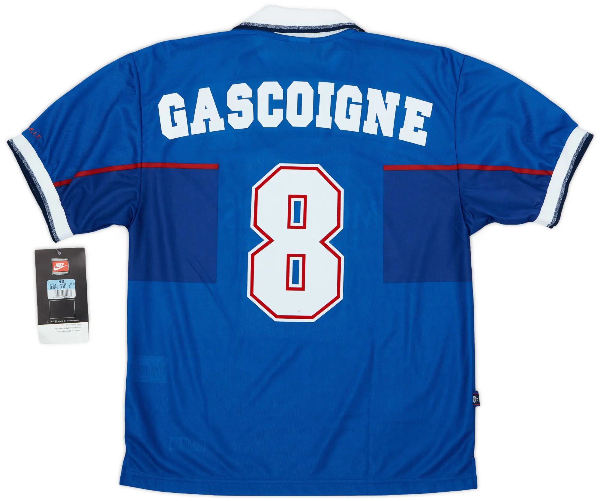 Nike Rangers Mens SS Home Shirt 1997/99