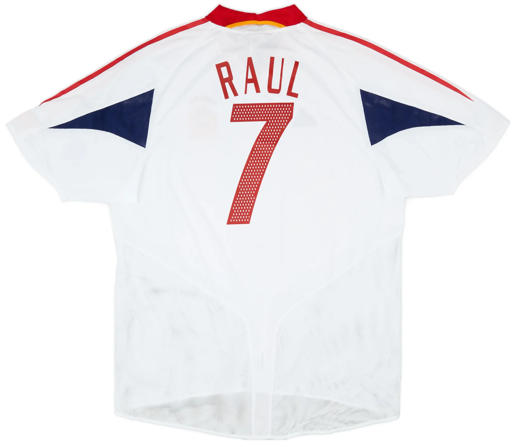 adidas 2004-06 Spain Away Shirt Raul #7 (XL)