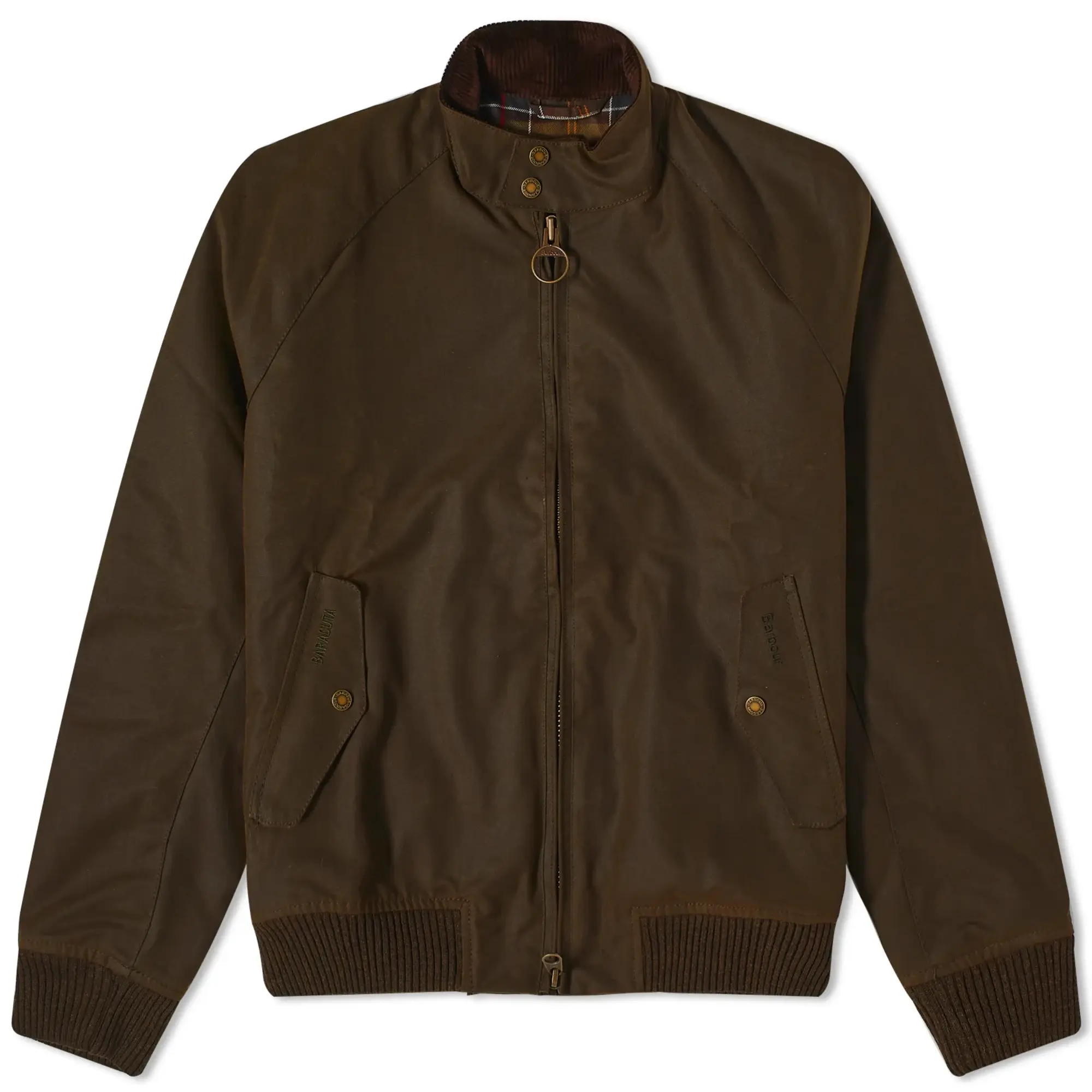 Barbour G9 Wax Jacket - Olive