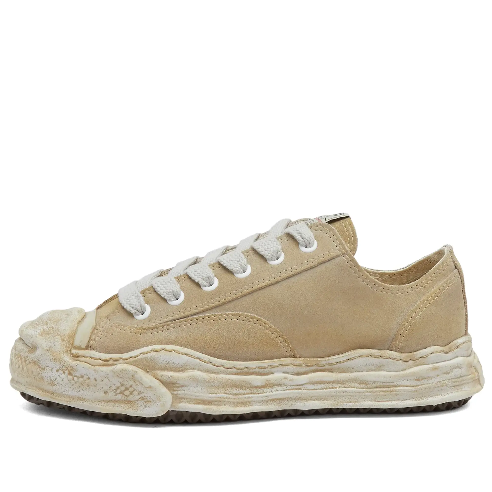 Maison MIHARA YASUHIRO Hank Original Low Suede Sneaker White