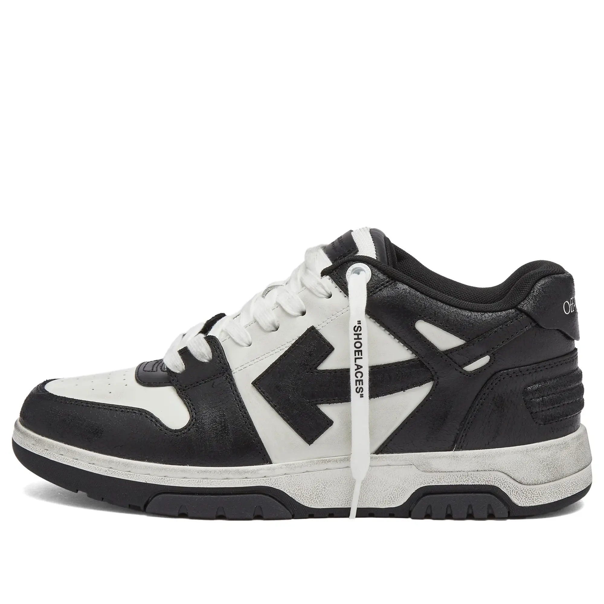 Off-White Off White CO Virgil Abloh Out Of Office Vintage Leather - White - Bl