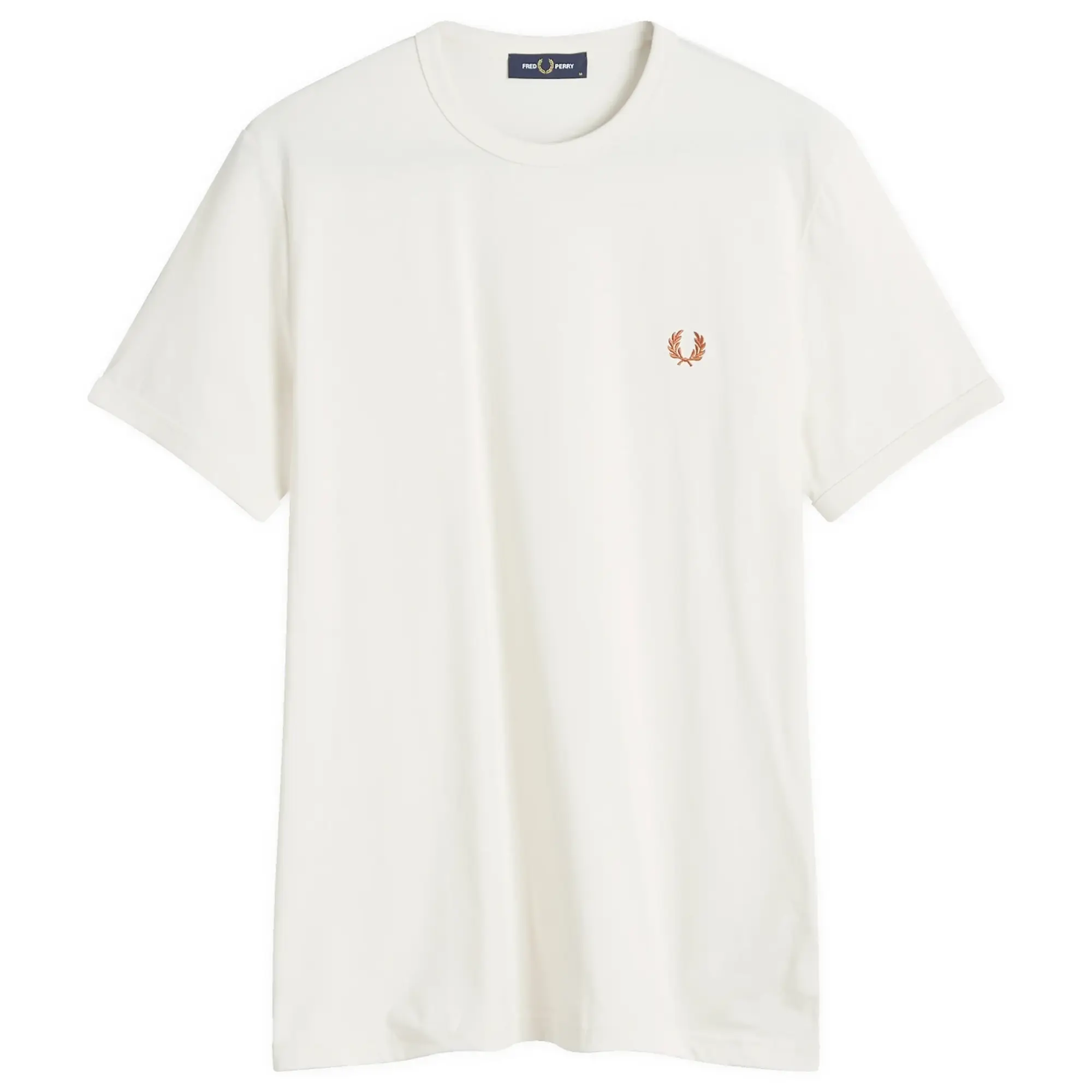 Fred Perry Men's Ringer T-Shirt Ecru