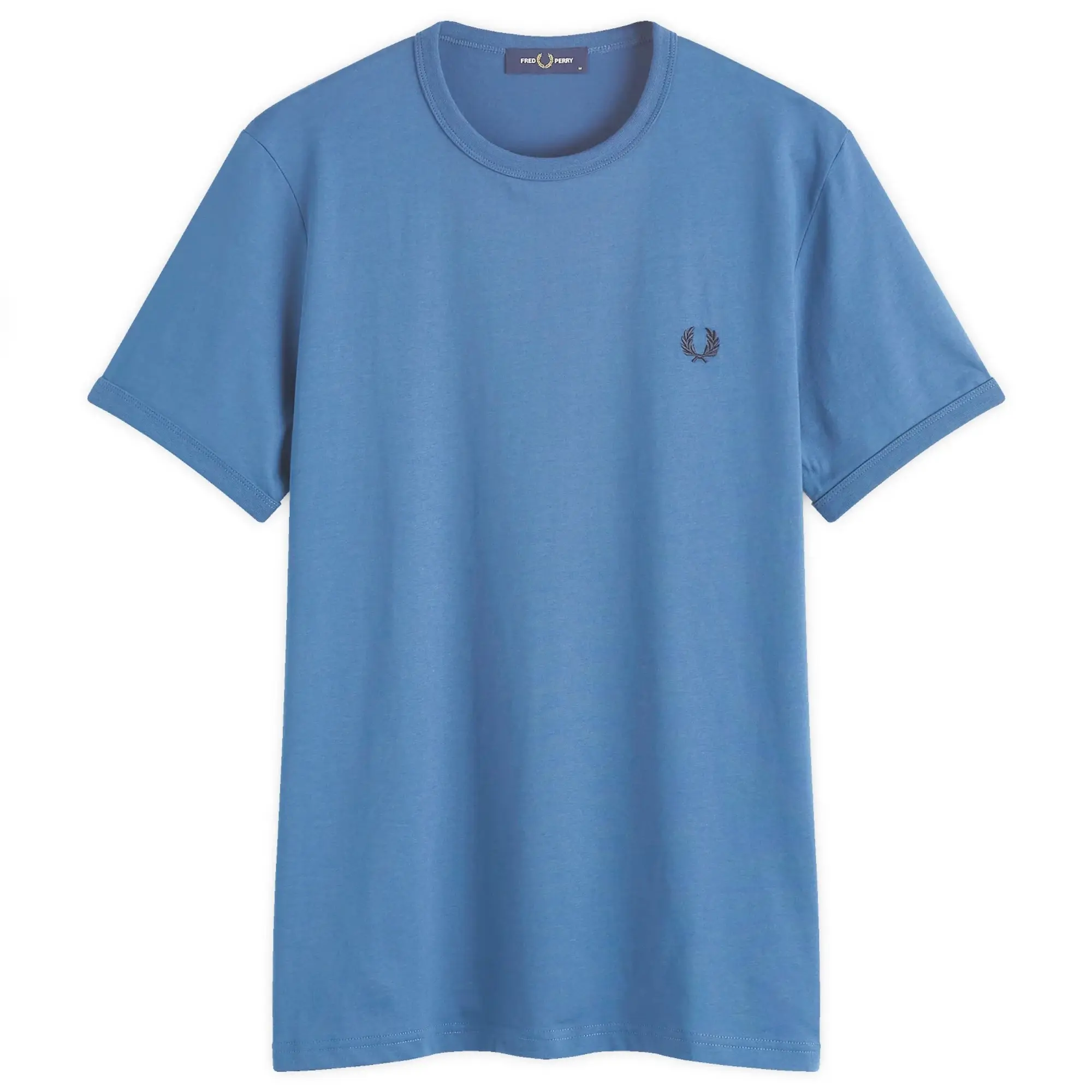 Fred Perry Men's Ringer T-Shirt Midnight Blue