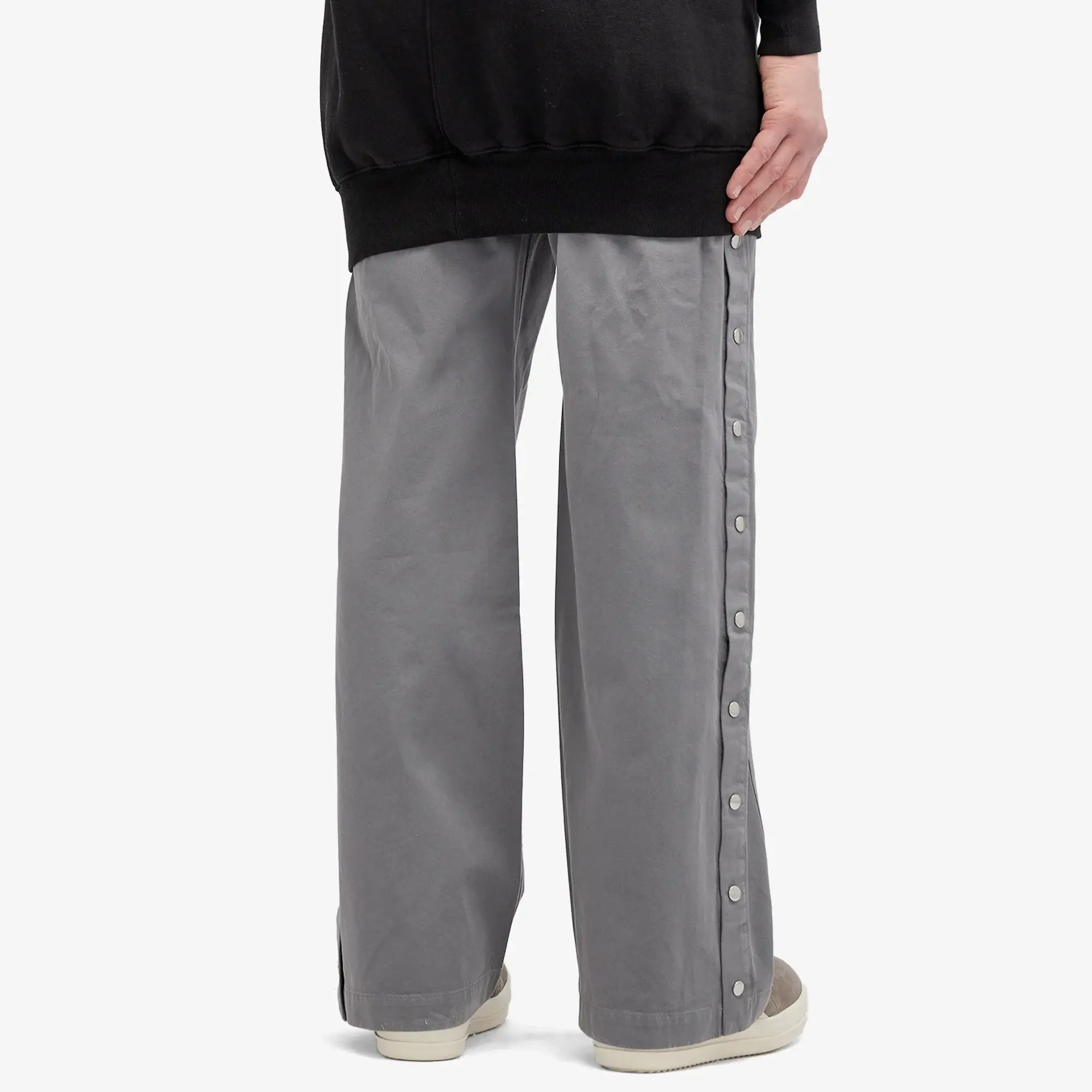 Rick Owens Drkshdw Woven Pants Pusher Pants Men Casual Pants Brown