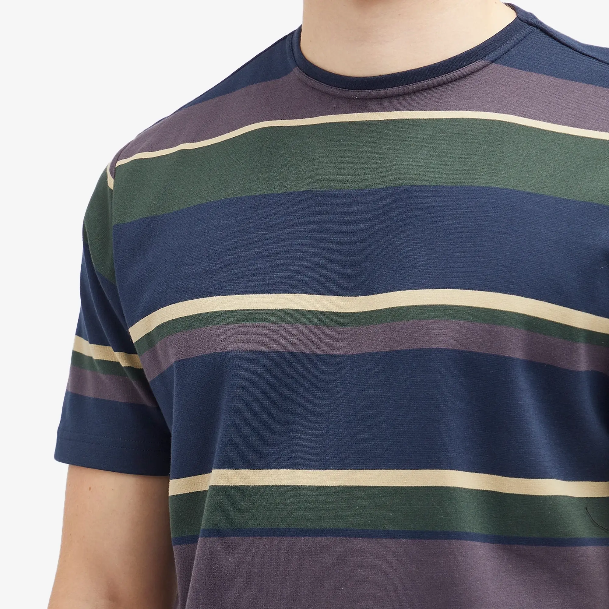 Oliver Spencer Men's Box T-Shirt Aubergine