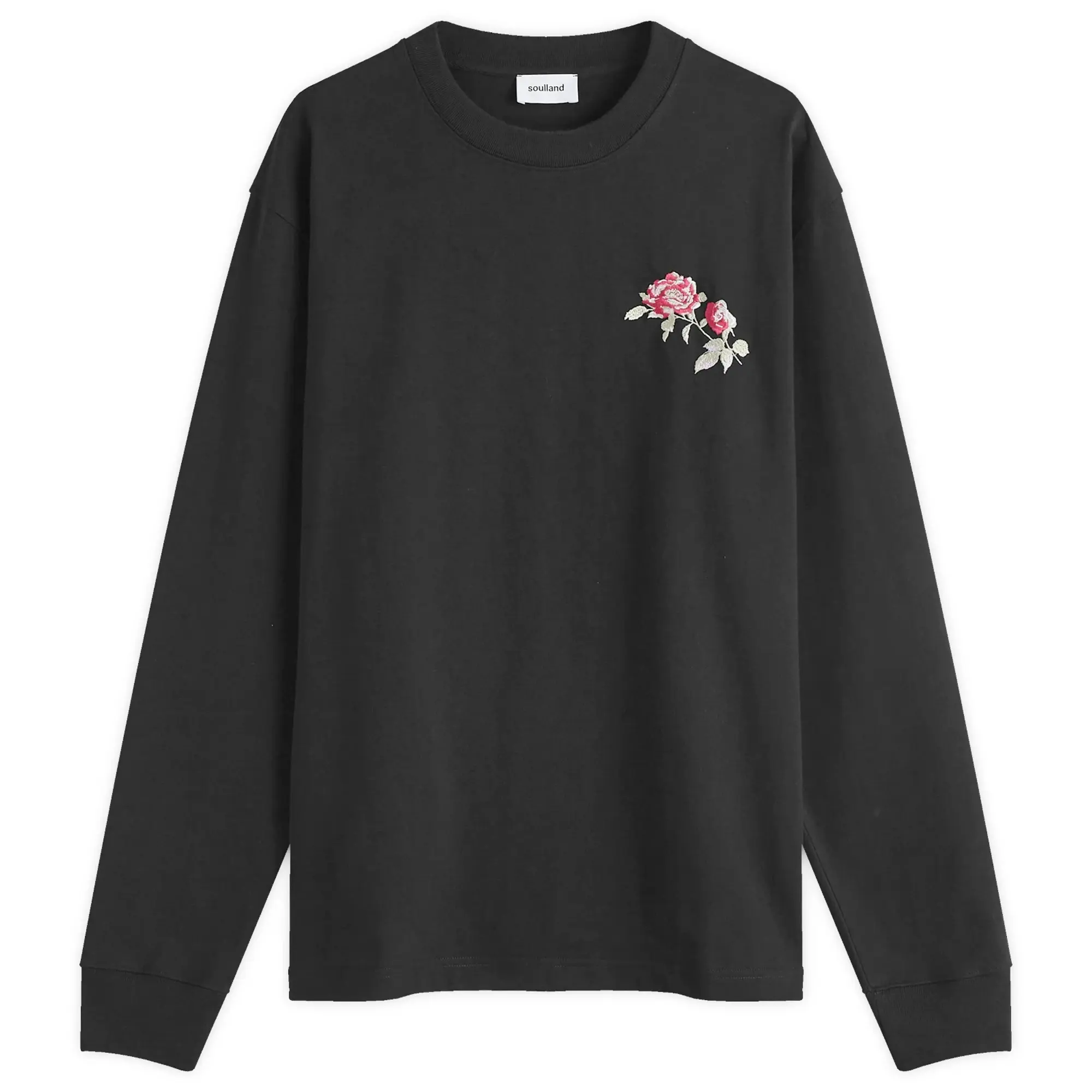 Soulland Men's x Erik Ellington Pepe Long Sleeve T-Shirt Black