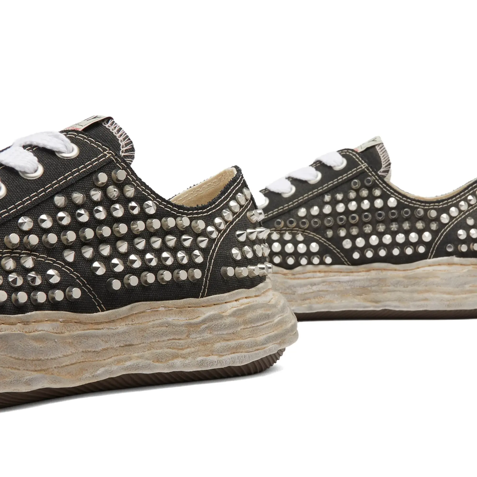 Maison MIHARA YASUHIRO Peterson 23 Original Low Studded Snea Black