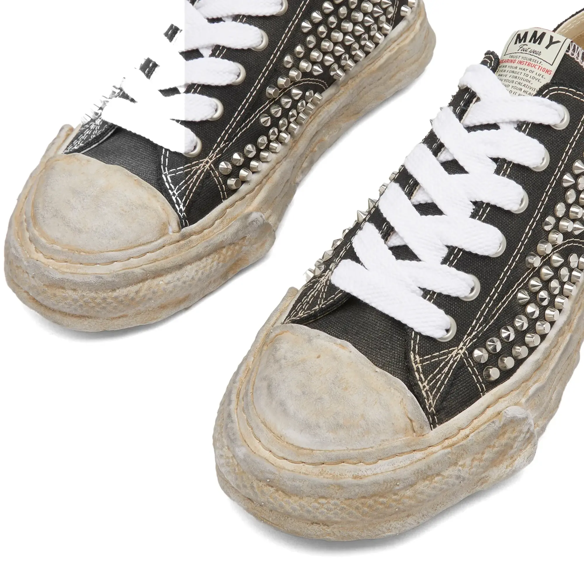 Maison MIHARA YASUHIRO Peterson 23 Original Low Studded Snea Black