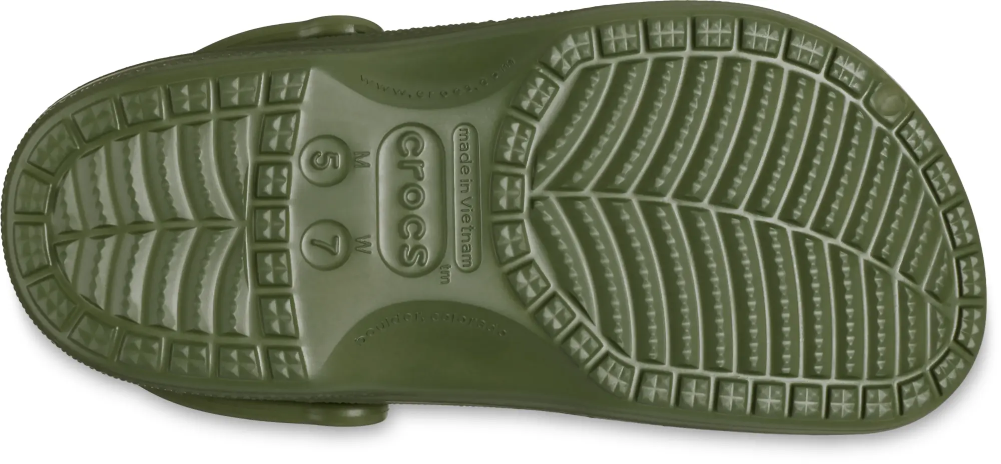 Crocs | Unisex | Baya Lined | Clogs | Army Green / Multi | M12