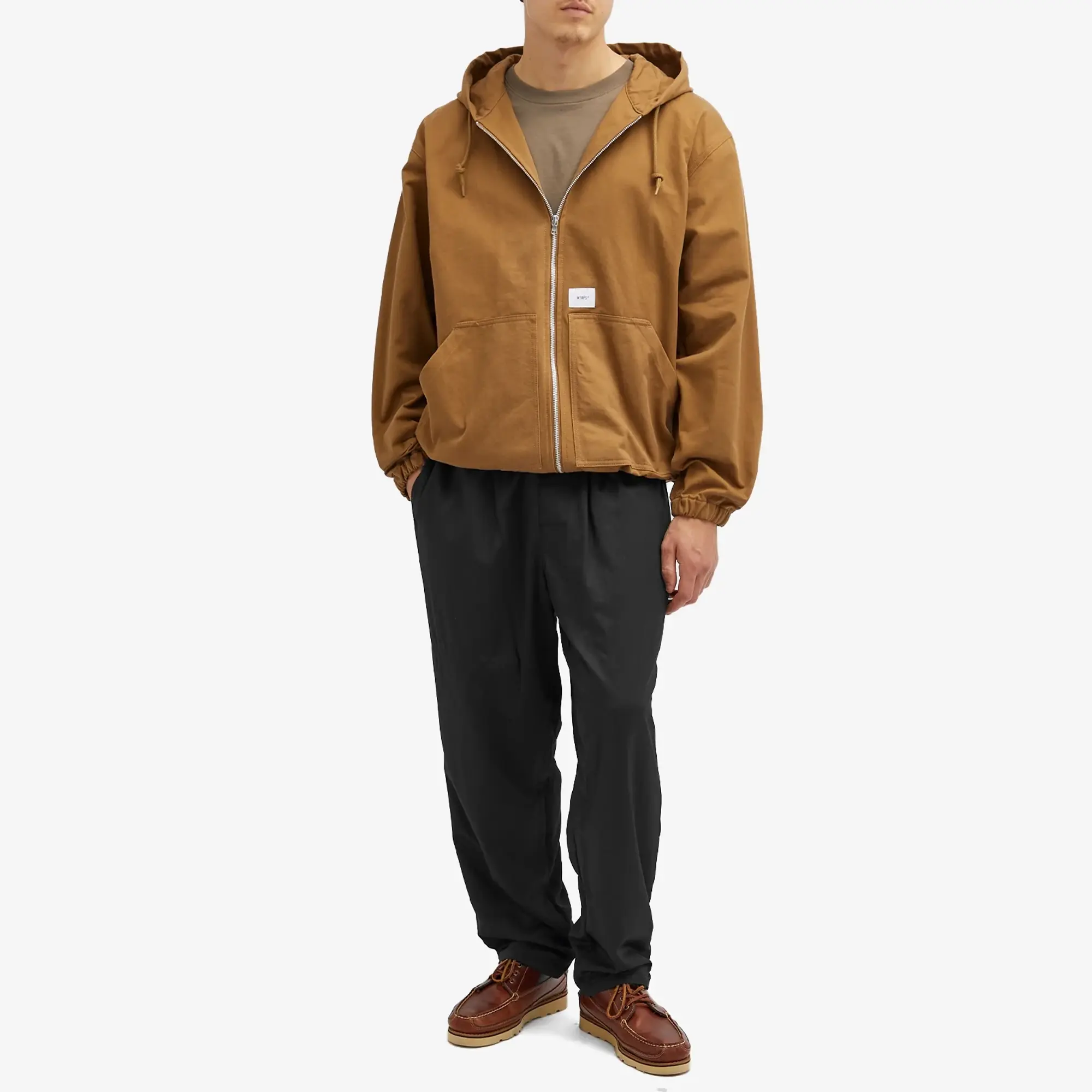 WTAPS Men's 04 Drawstring Easy Pants Black