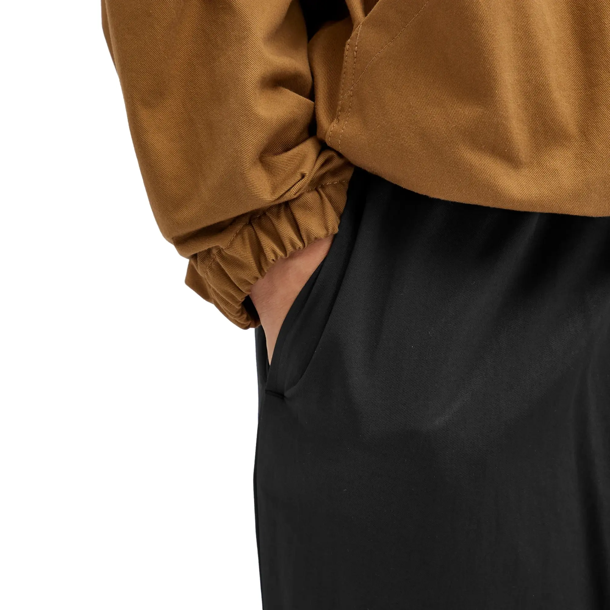 WTAPS Men's 04 Drawstring Easy Pants Black