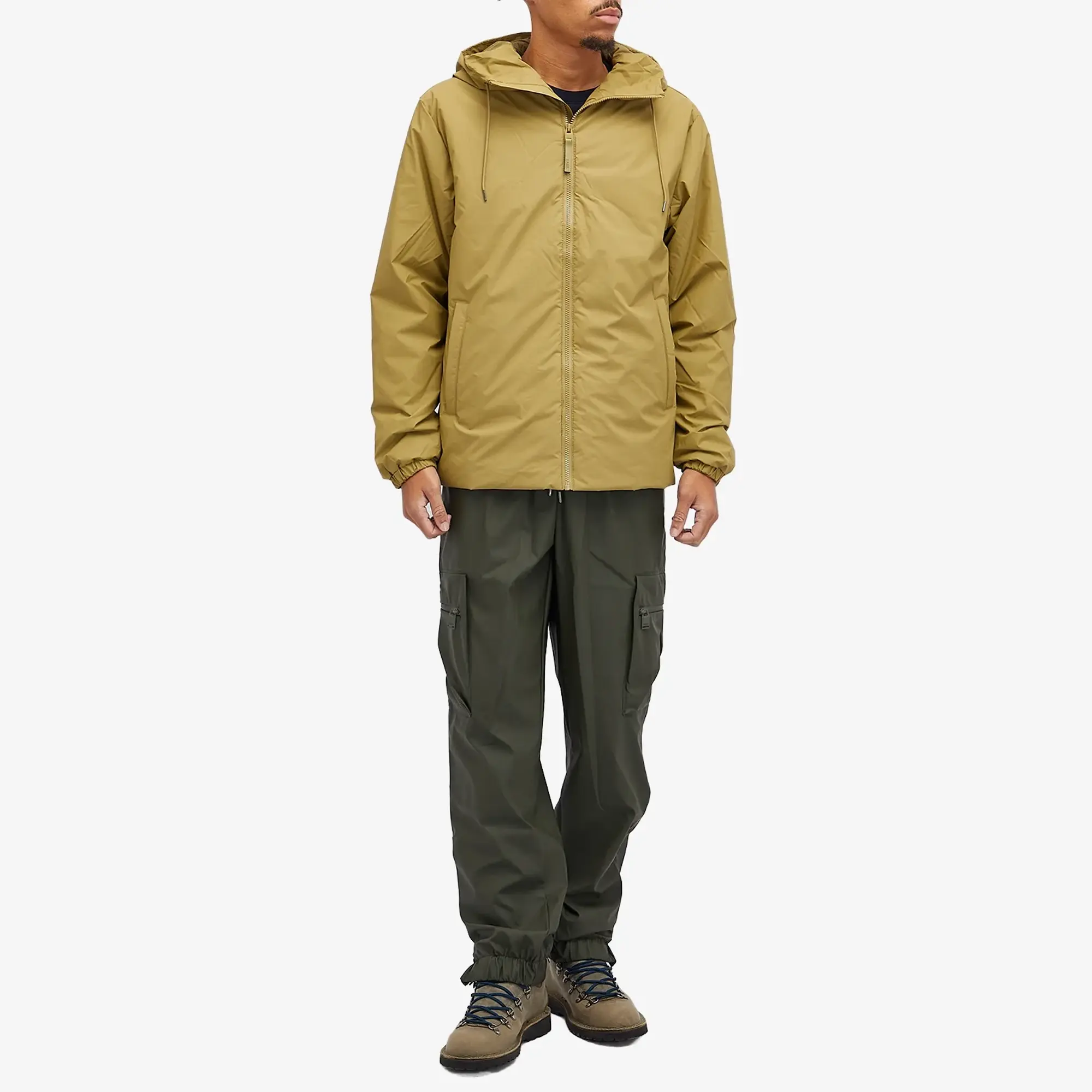 Rains Men's Lohja Insulated Jacket Khaki