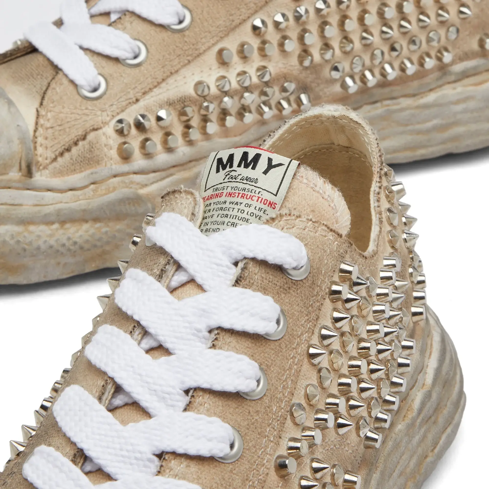 Maison MIHARA YASUHIRO Peterson 23 Original Low Studded Snea White