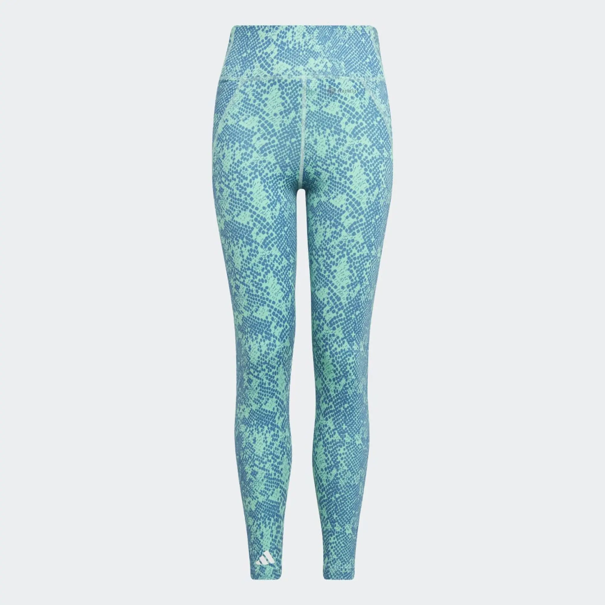 adidas AEROREADY Animal-Print Optime 7/8 High-Rise Pocket Leggings