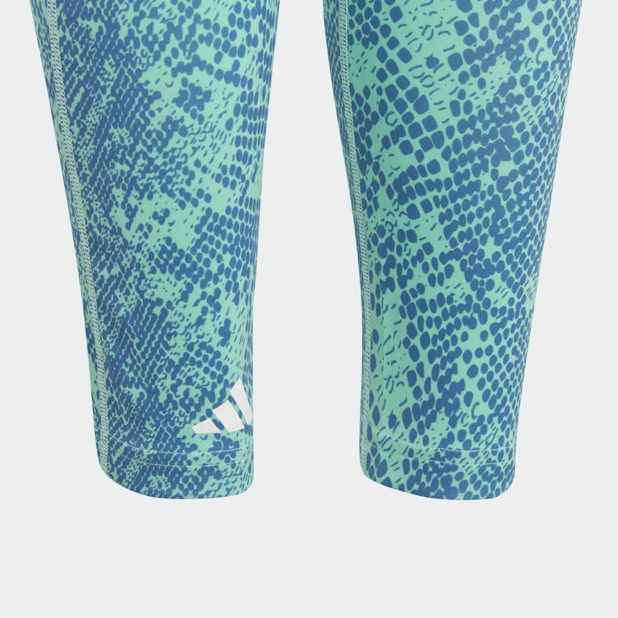 adidas AEROREADY Animal-Print Optime 7/8 High-Rise Pocket Leggings